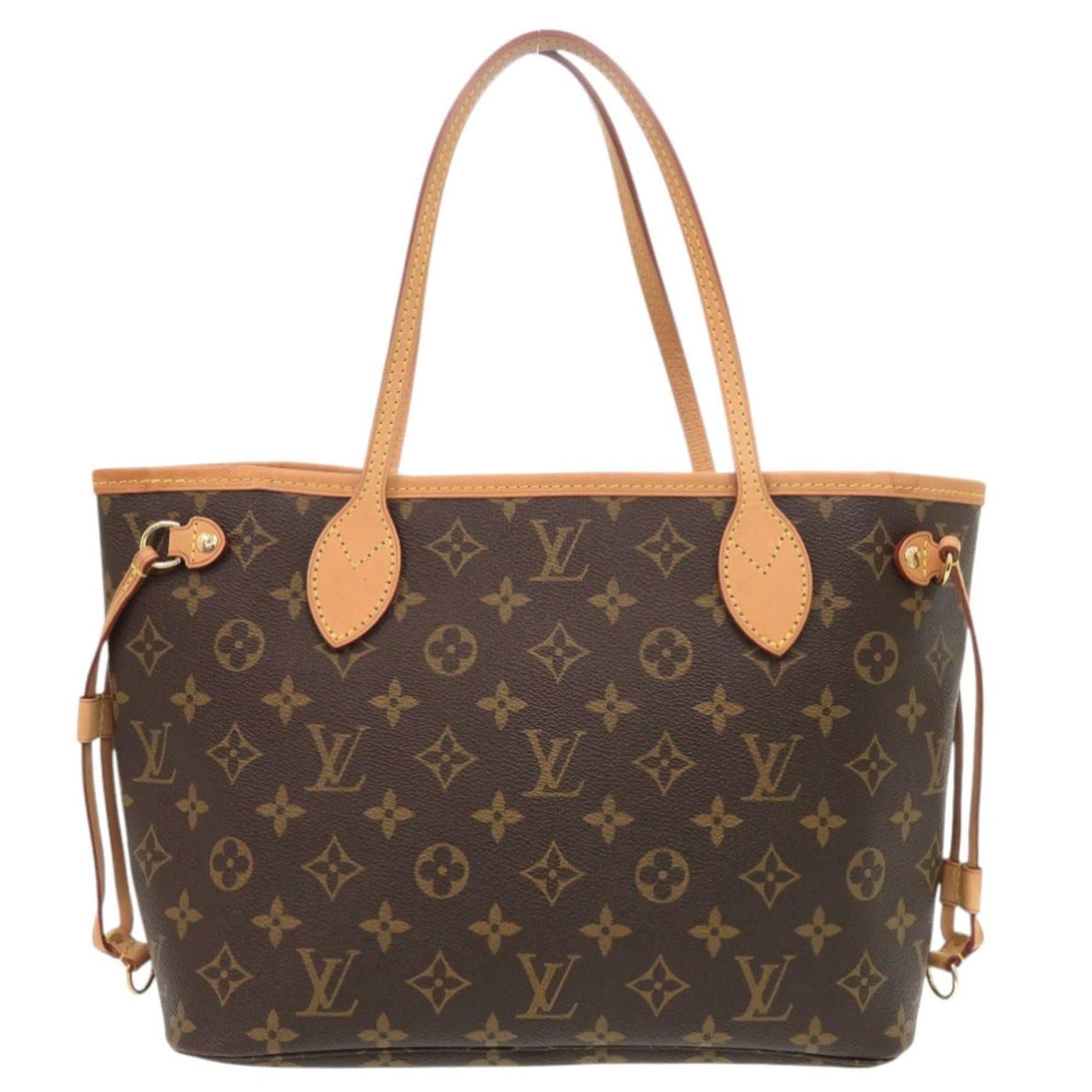 Louis Vuitton Neverfull PM Pivoine Tote Bag with Pouch 1196 LOUIS VUITTON