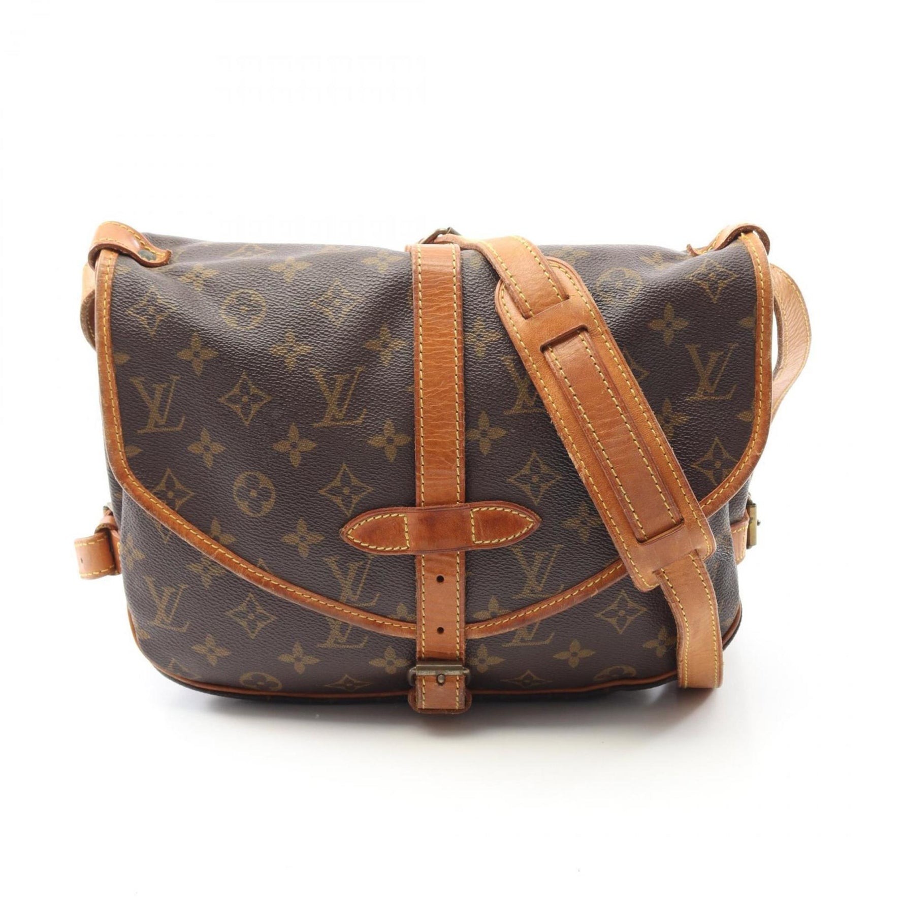 Louis Vuitton Saumur 30 Shoulder Bag, Coated Canvas and Leather, Monogram