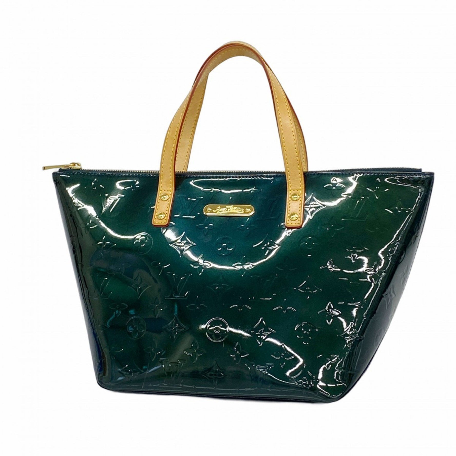 Louis Vuitton Vernis Peruvian PM Handbag M93671 Bleu Nuit for Women