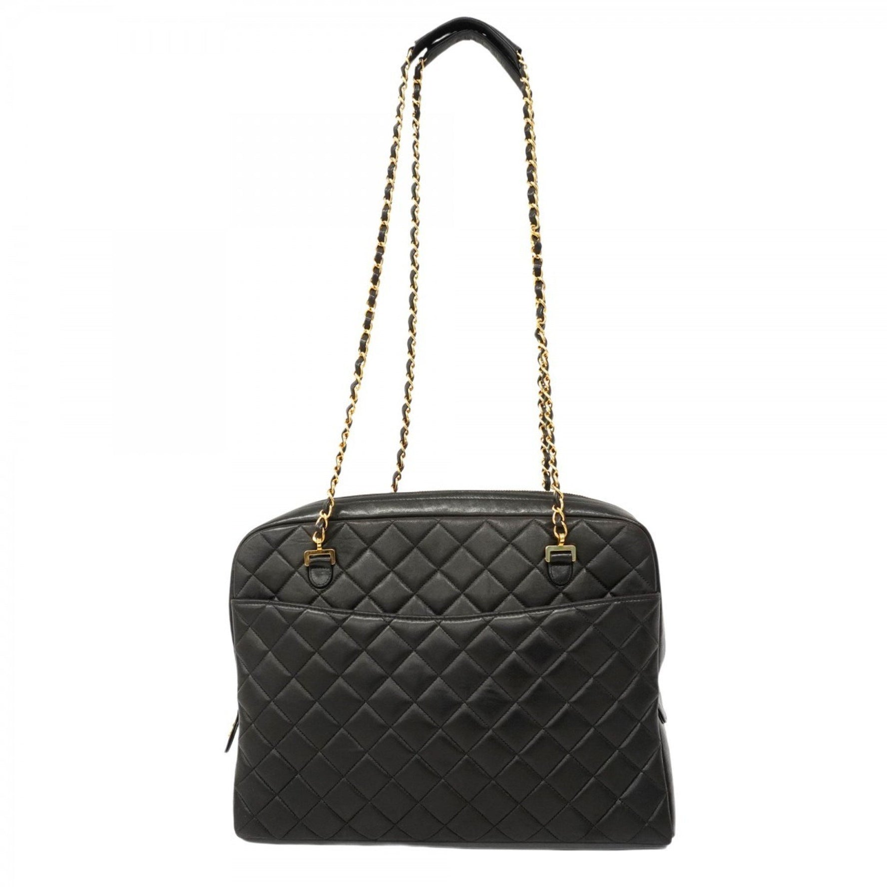 Chanel Matelasse Tote Bag, Lambskin, Chain