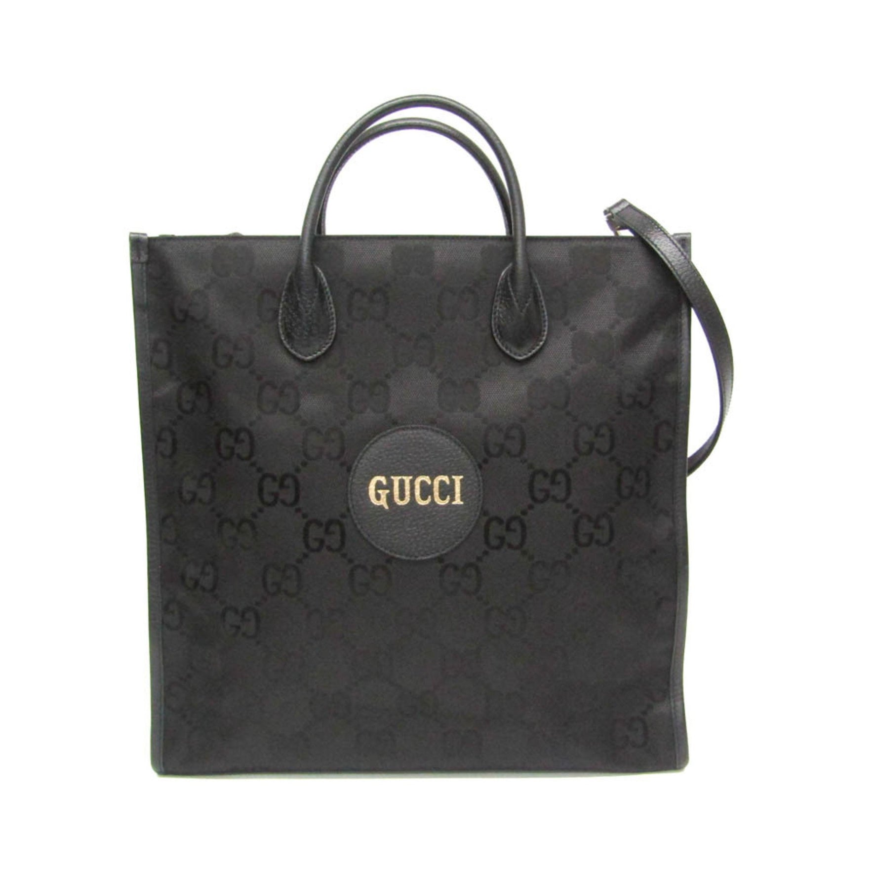 Gucci Off The Grid GG Men,Women Nylon Canvas,Leather Handbag,Shoulder Bag