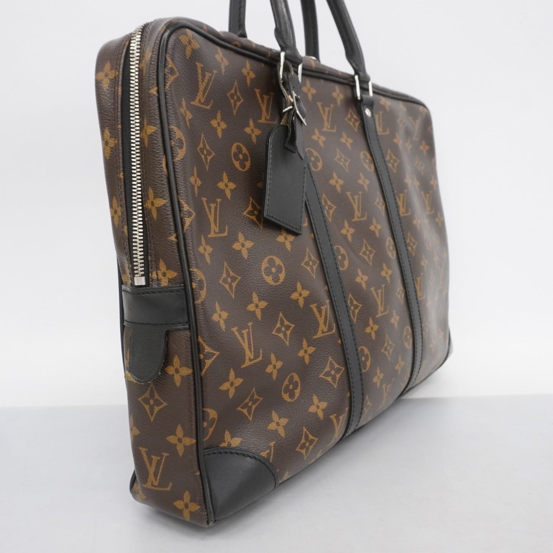 Louis Vuitton Voyage Brown/Black Bag