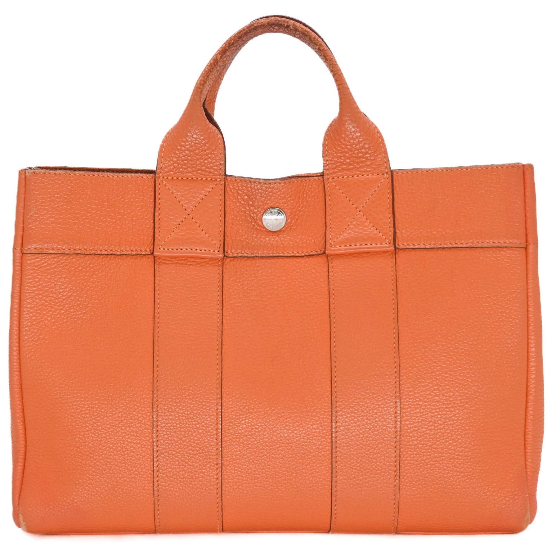 HERMES Hermès Four Tote PM Bag, Mini Handbag, All Leather, Togo, Men's/Women's #□E