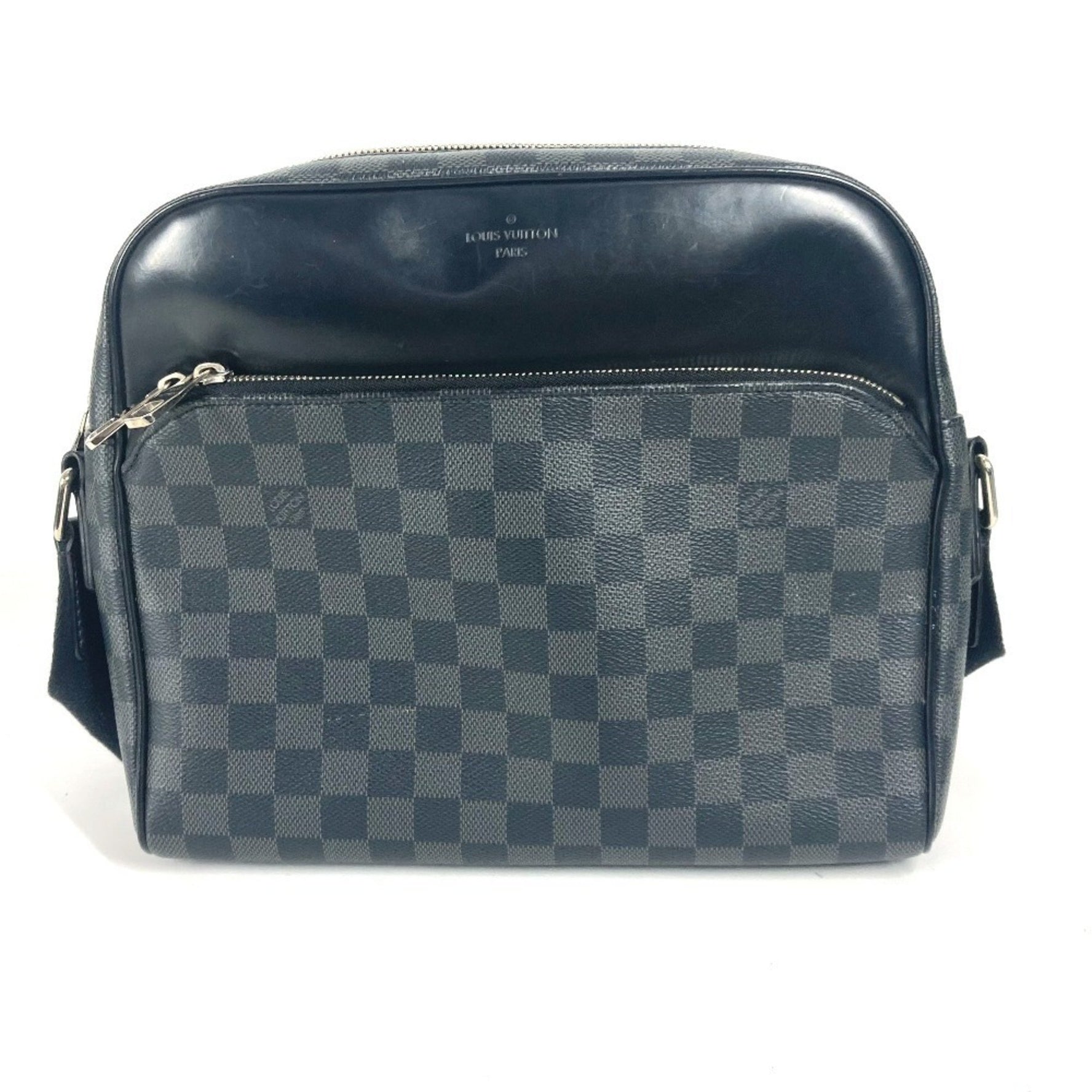 Louis Vuitton Damier Graphite Dayton PM Crossbody Messenger Bag/Shoulder Bag in Canvas