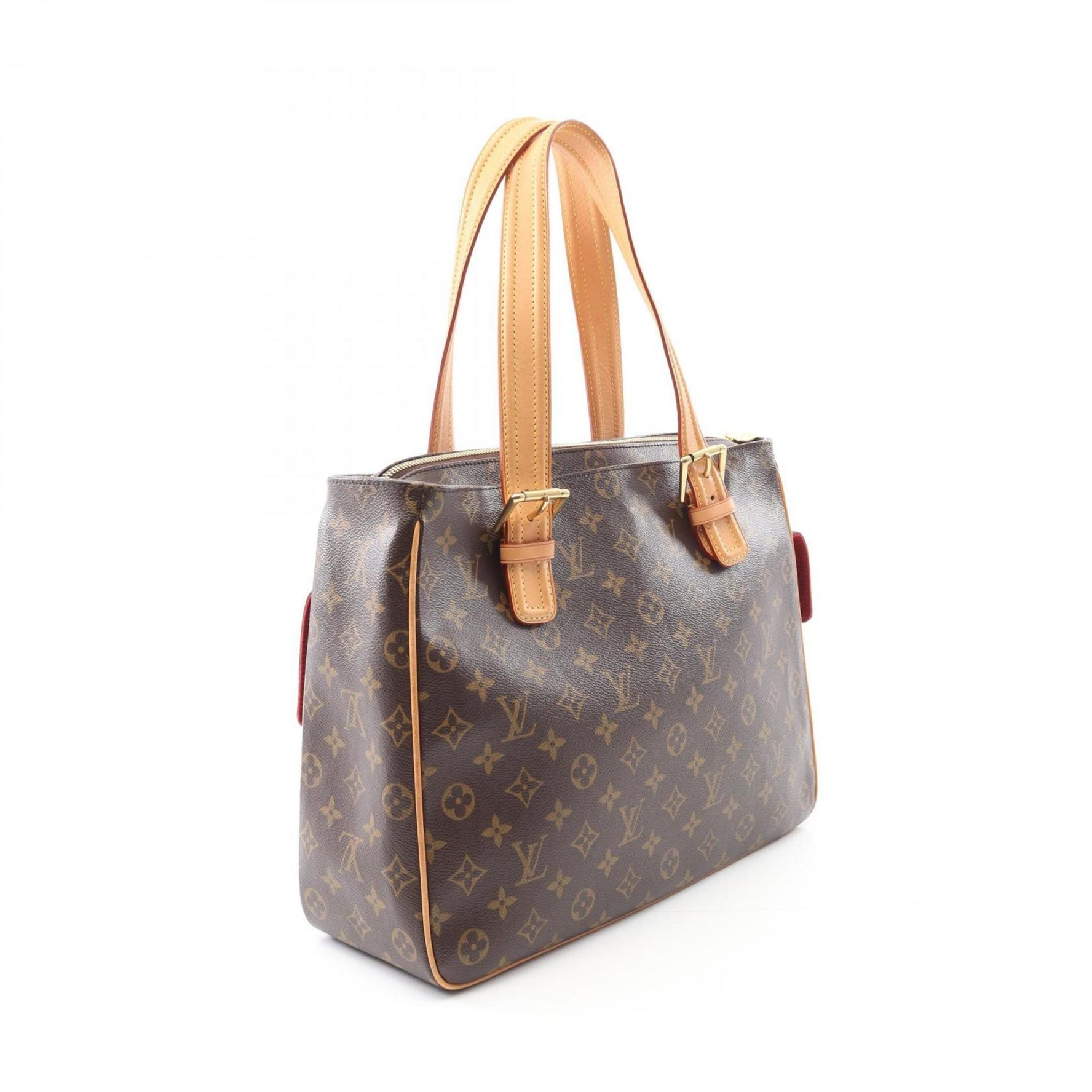Louis Vuitton Multiplicite Handbag, Coated Canvas and Leather, Monogram, Brown