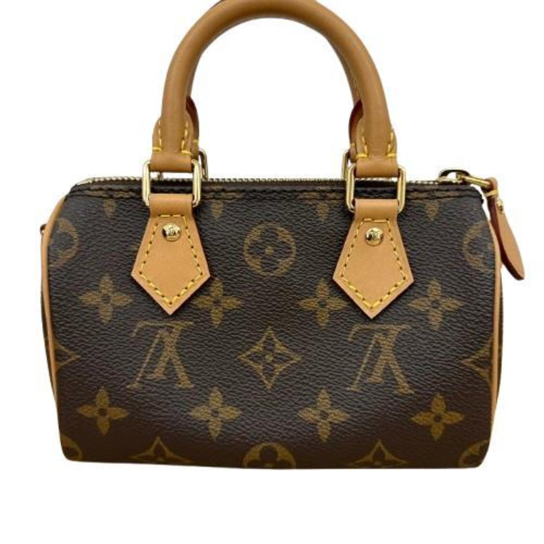Louis Vuitton M81085 Monogram Nano Speedy 2WAY Handbag