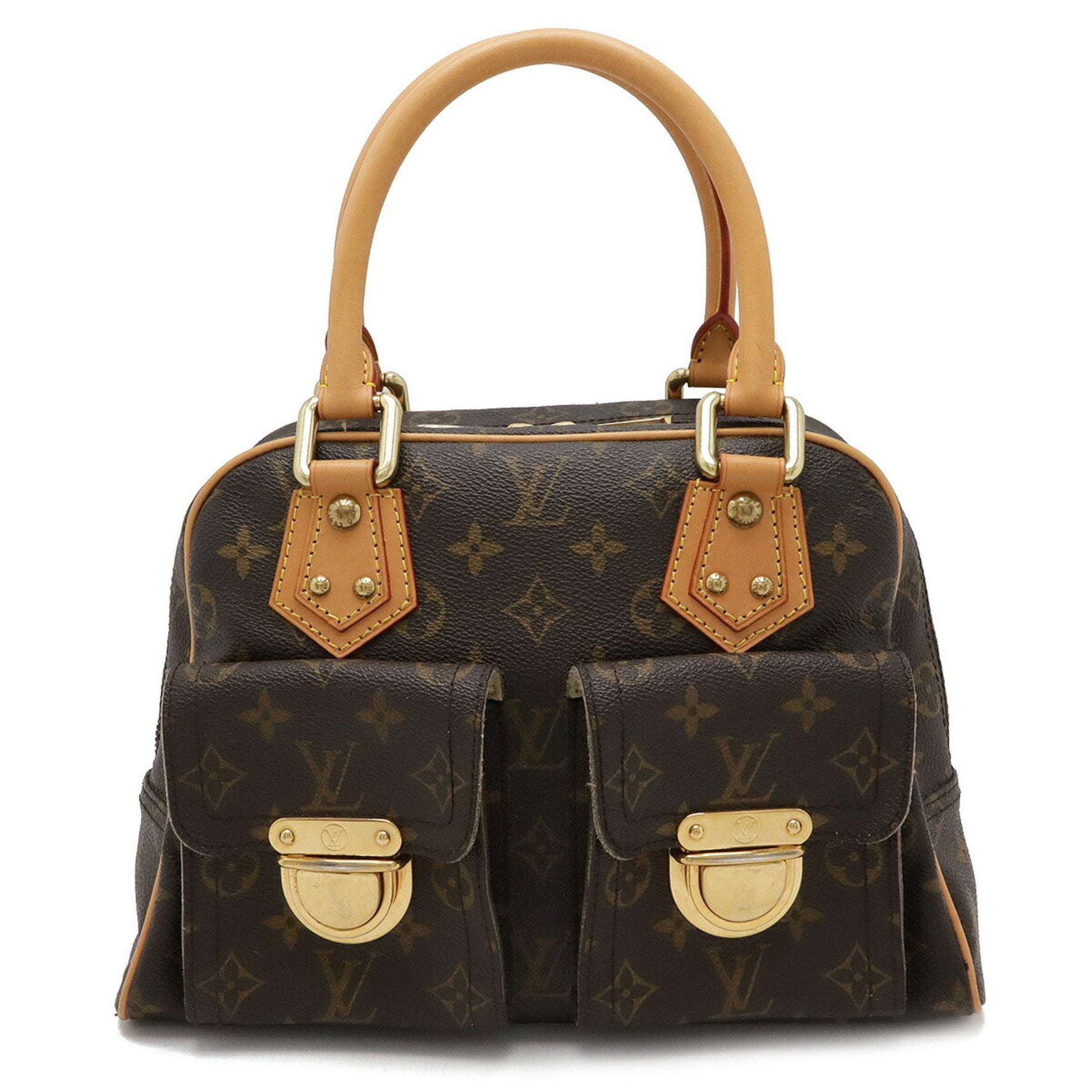 LOUIS VUITTON Louis Vuitton Monogram Manhattan PM Handbag M40026