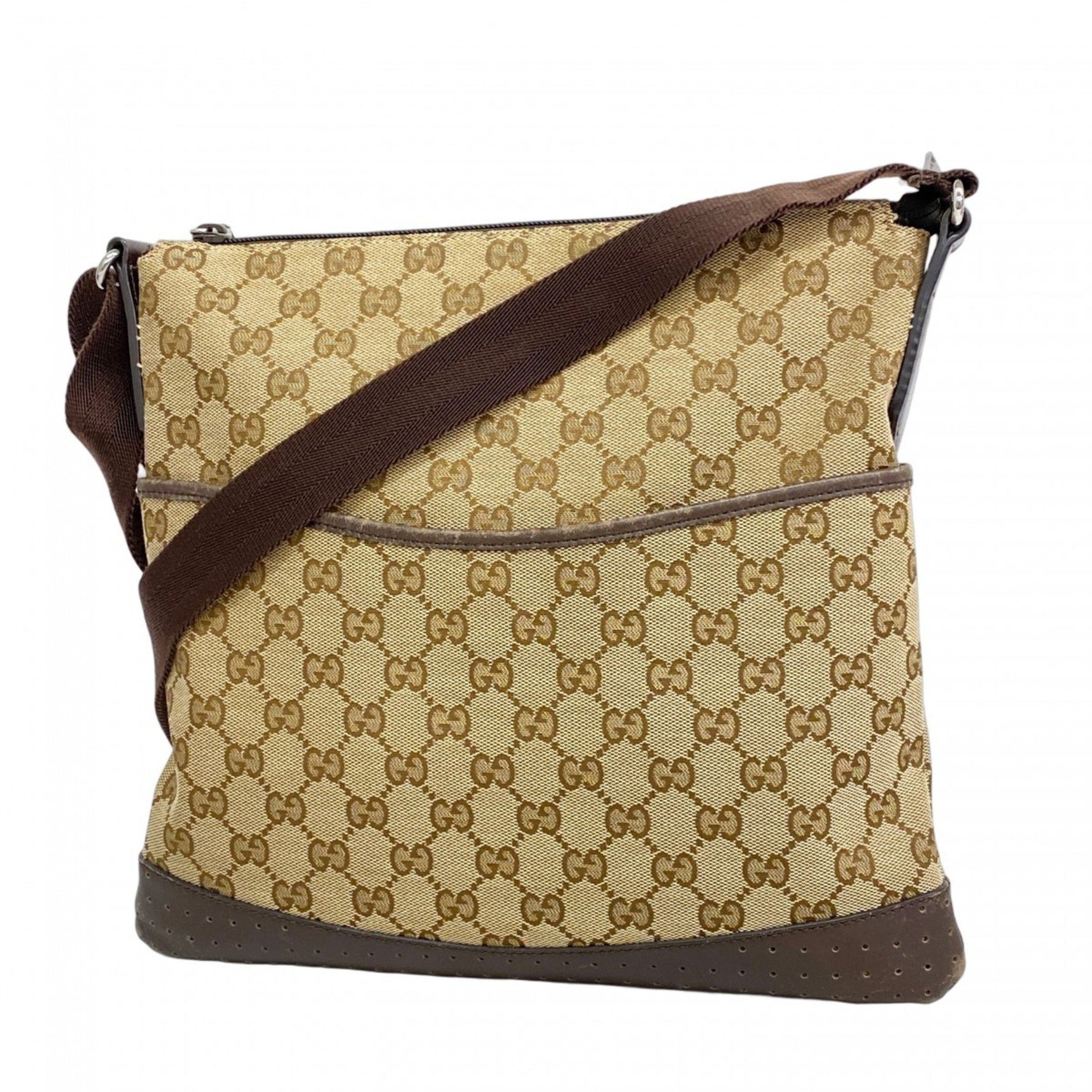 Gucci GG Canvas Shoulder Bag Men's