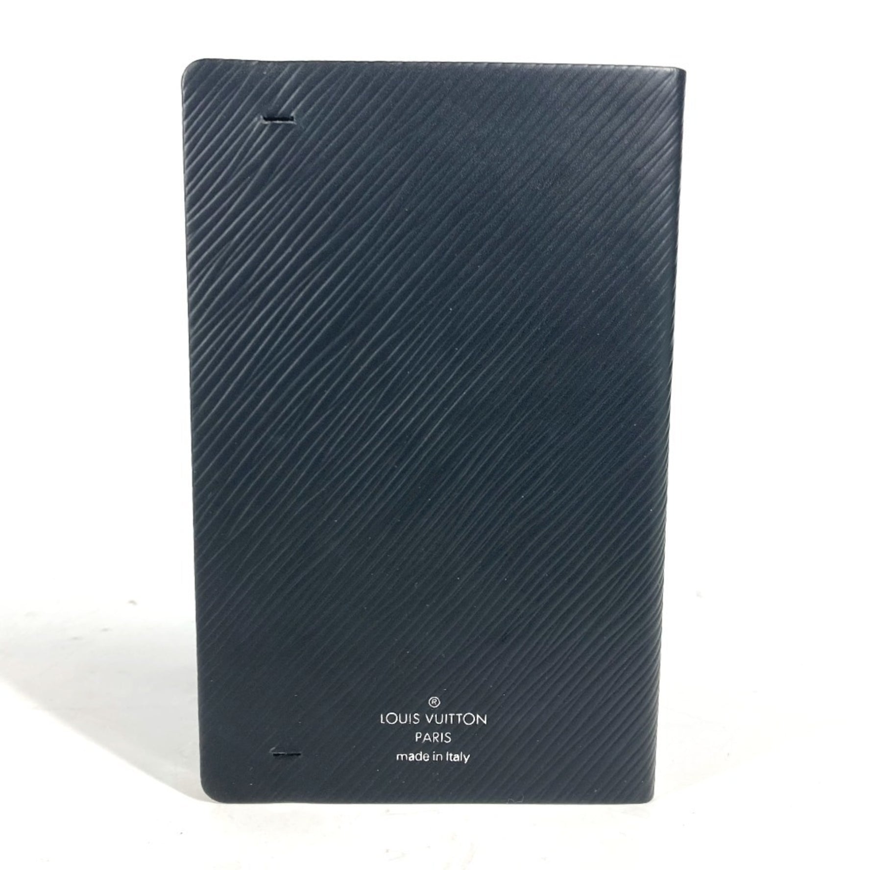 LOUIS VUITTON GI0110 Epi Cahier Gustave PM Stationery Memo Pad Notebook Leather Women's Black