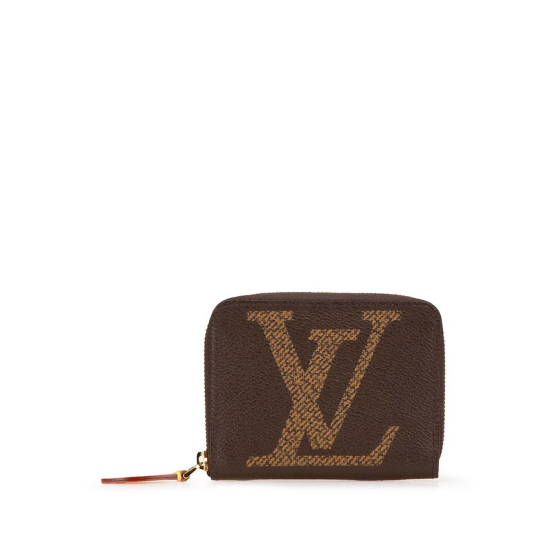 Louis Vuitton Monogram Giant Zippy Coin Purse Case PVC Leather