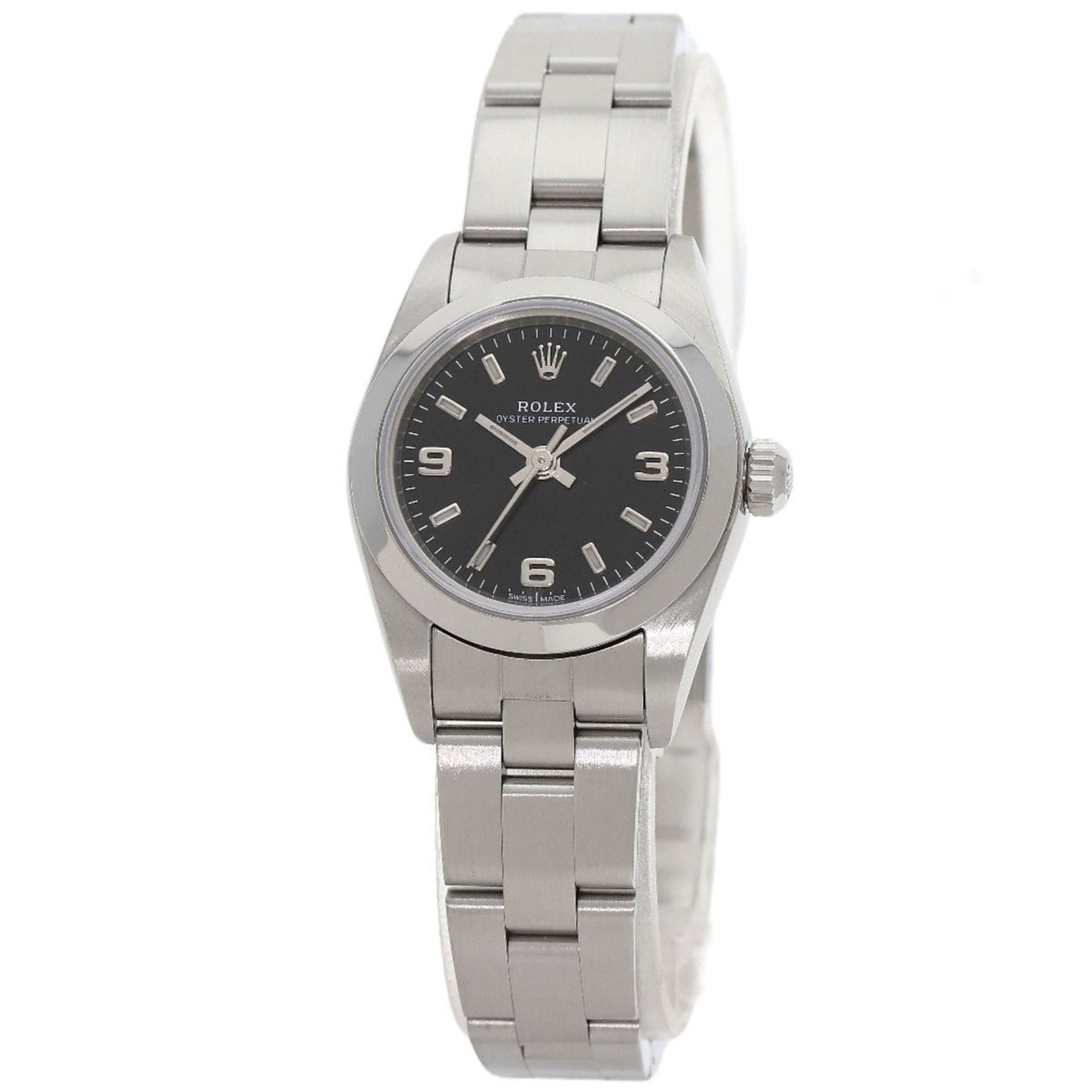 Rolex Oyster Perpetual Watch Stainless Steel SS Ladies ROLEX