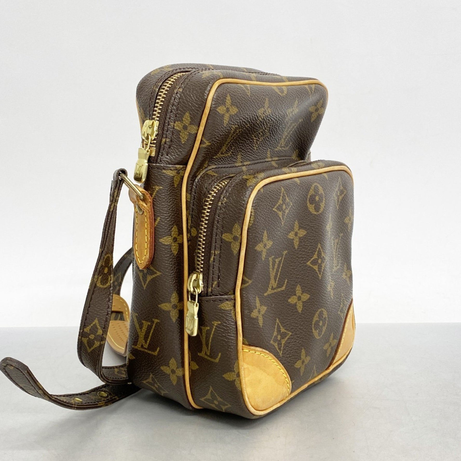 Louis Vuitton Shoulder Bag Monogram Amazon M45236 Brown Ladies