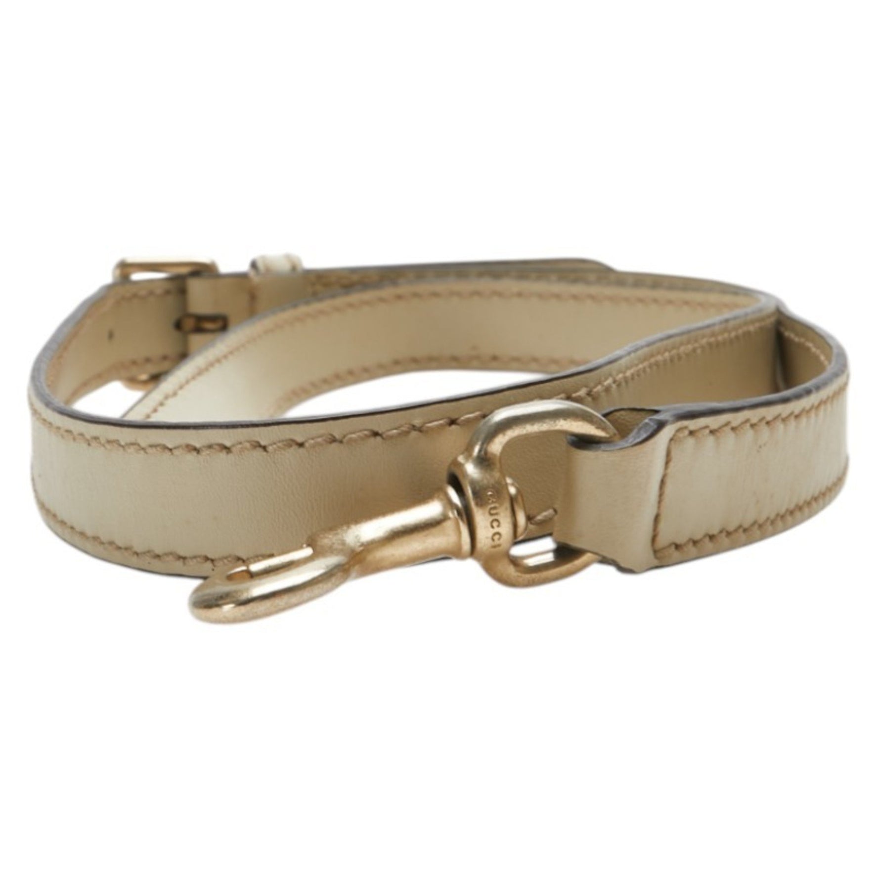 Gucci shoulder strap, leather