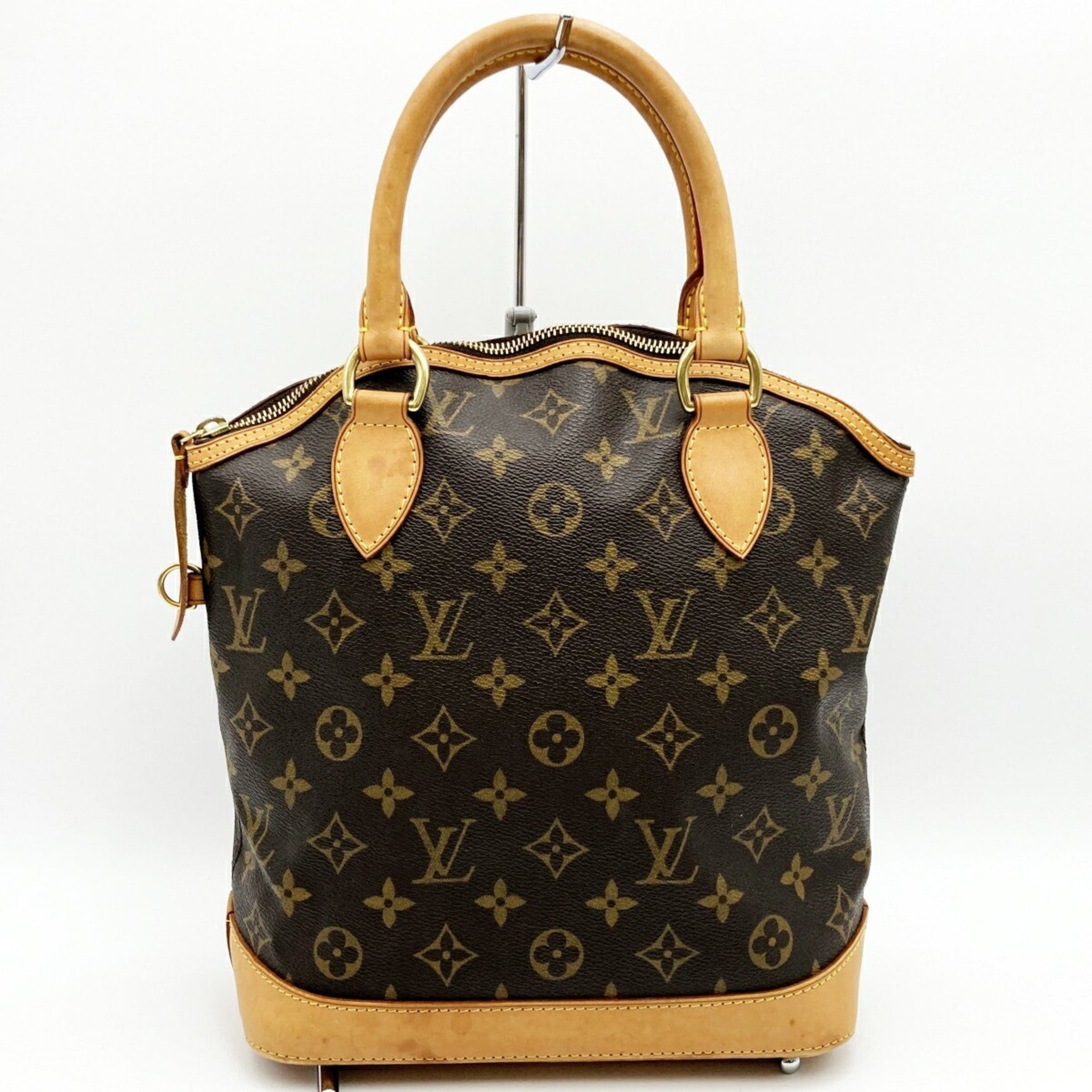 LOUIS VUITTON M40102 Lockit () Handbag Brown Monogram Women's