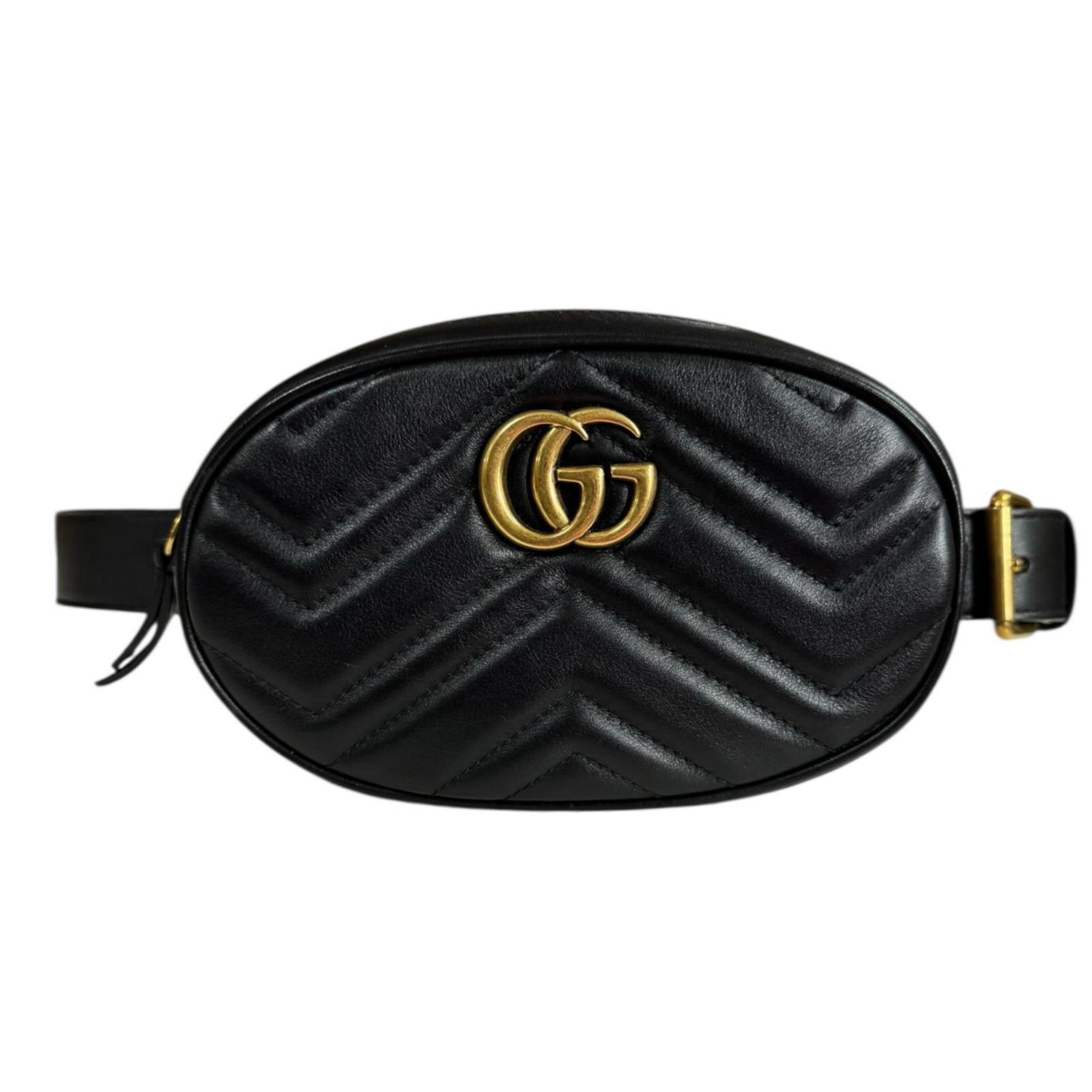 Gucci GG Marmont Waist Bag, Leather, Unisex