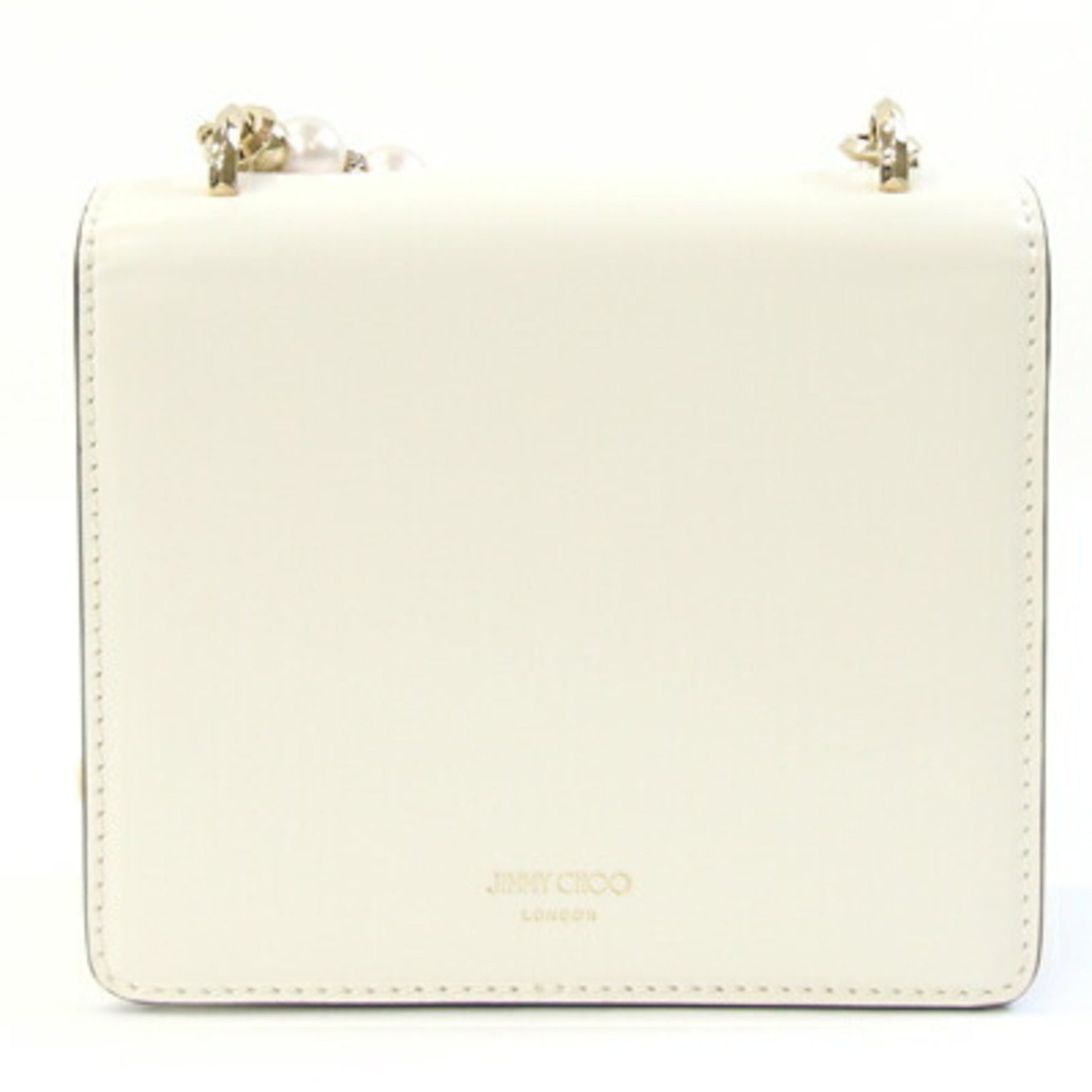 Jimmy Choo Avenue Quad XS Shoulder Bag, Leather with Crystals, Mini JC