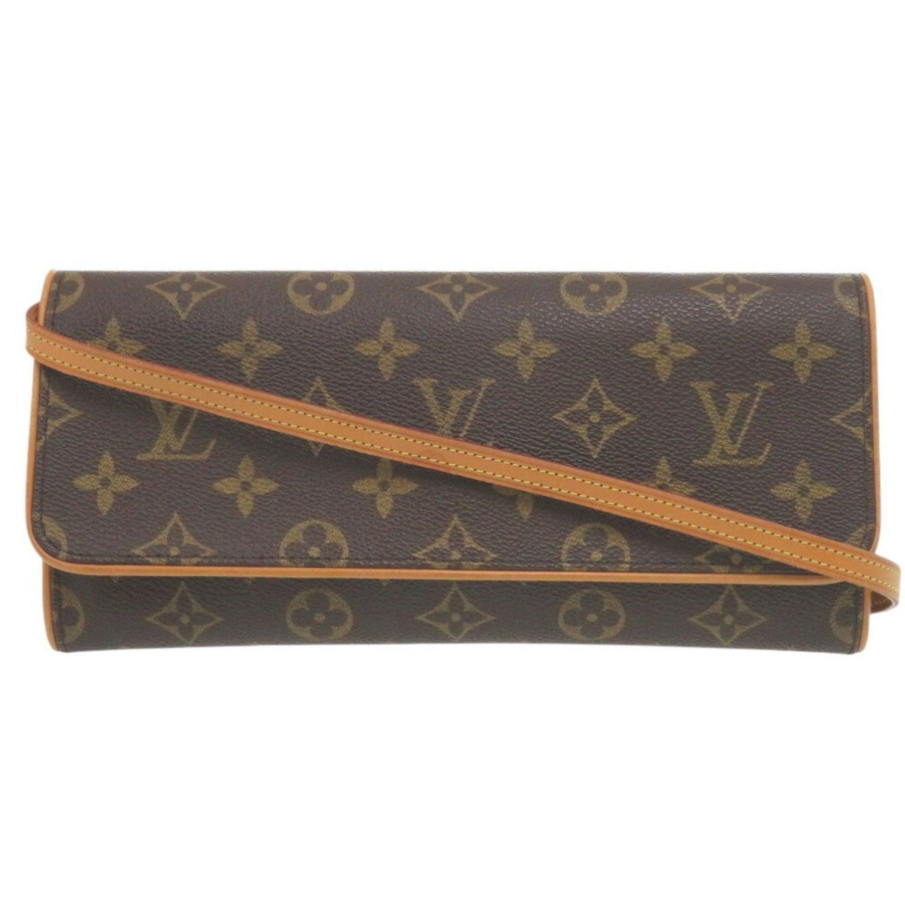 Louis Vuitton Pochette Twin GM Monogram M51852 Shoulder Bag LV 0733LOUIS VUITTON
