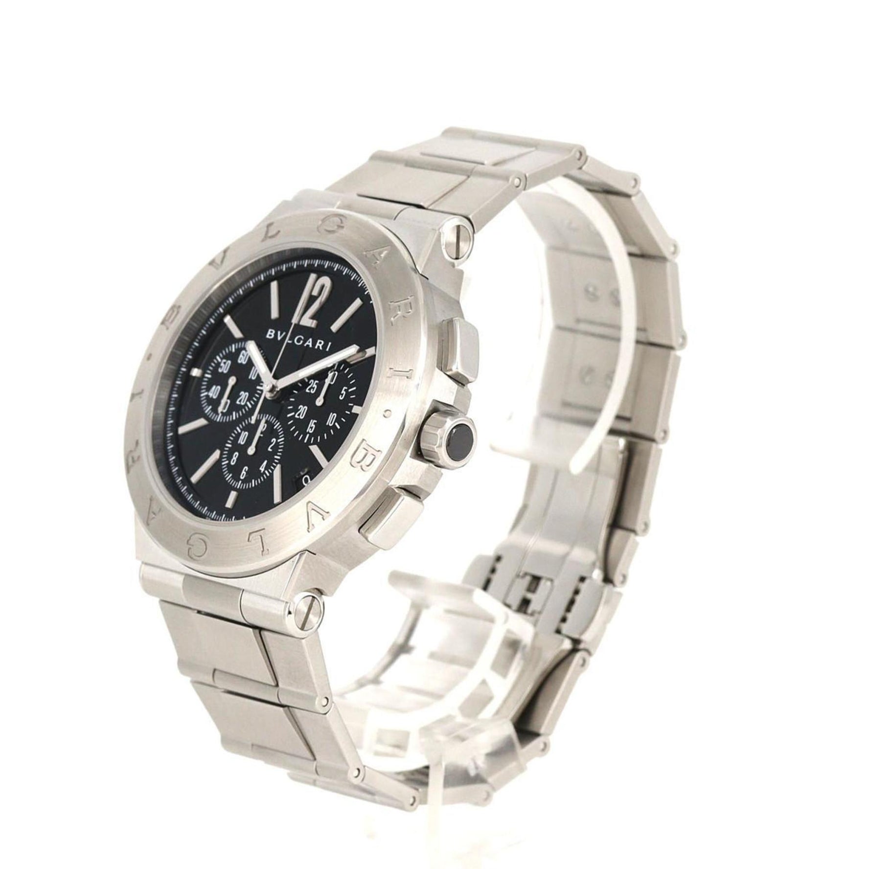 Bvlgari Diagono Velocissimo Stainless Steel Automatic Watch