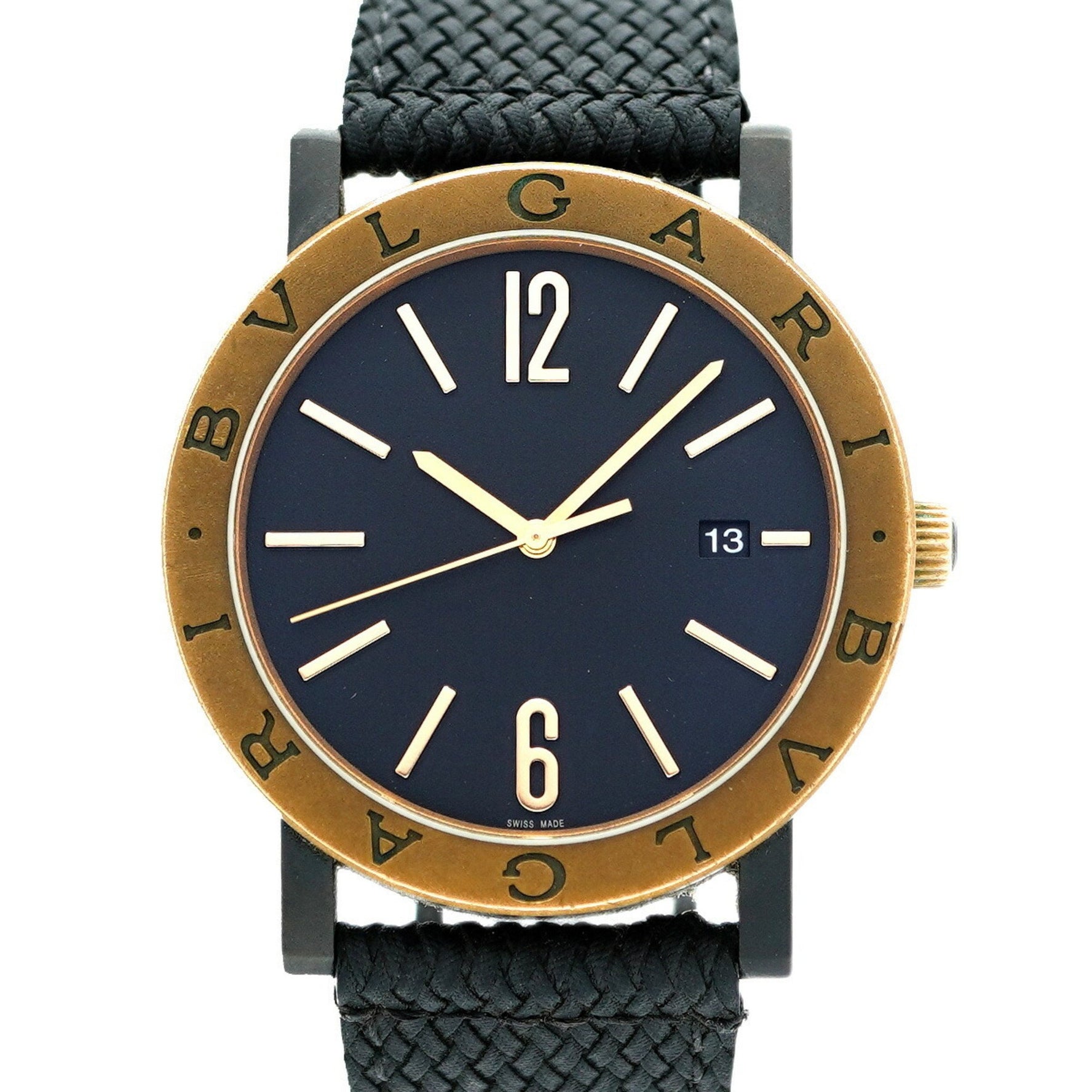 Bvlgari Solotempo Black Dial Watch