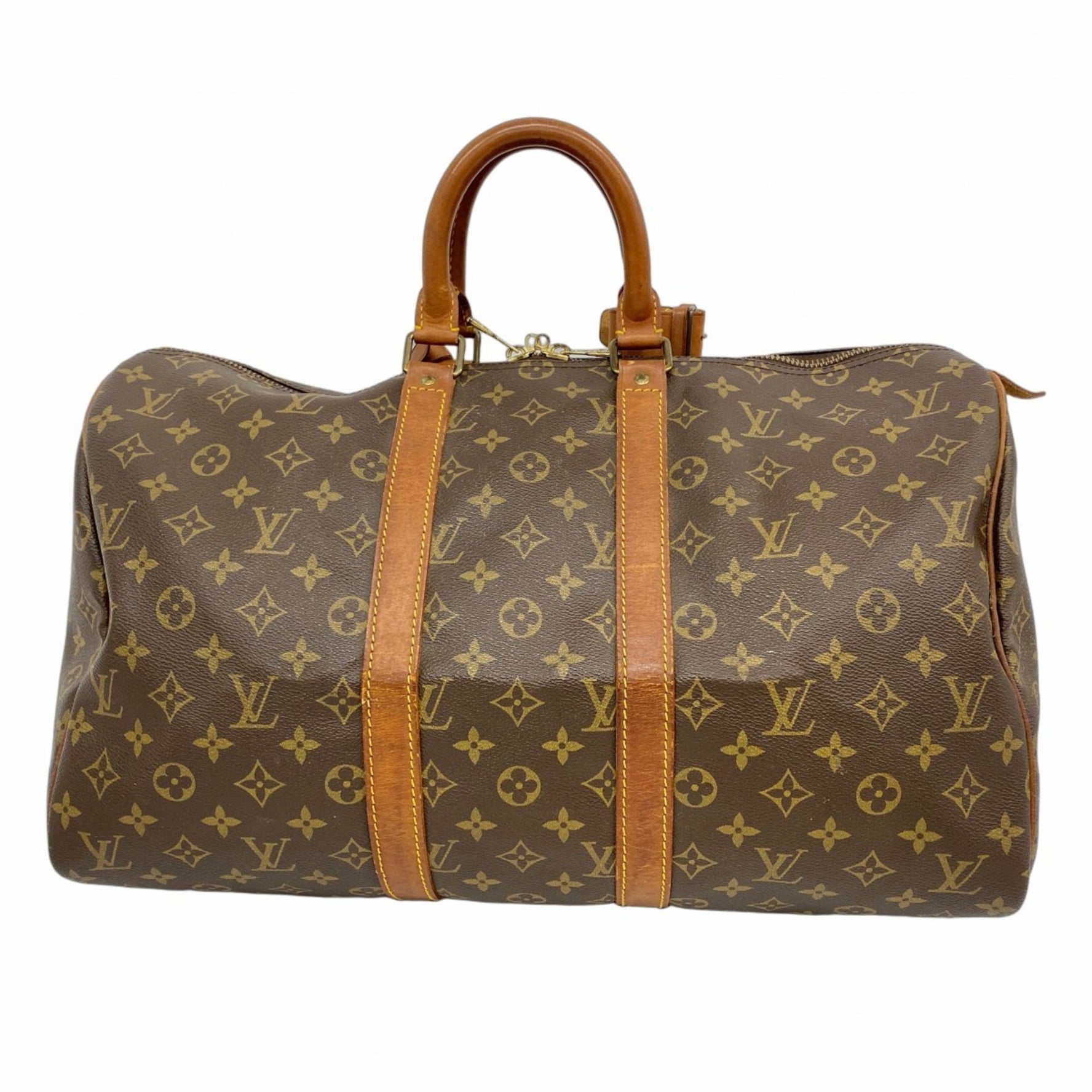 Louis Vuitton Monogram Keepall 45 Boston Bag Men's and