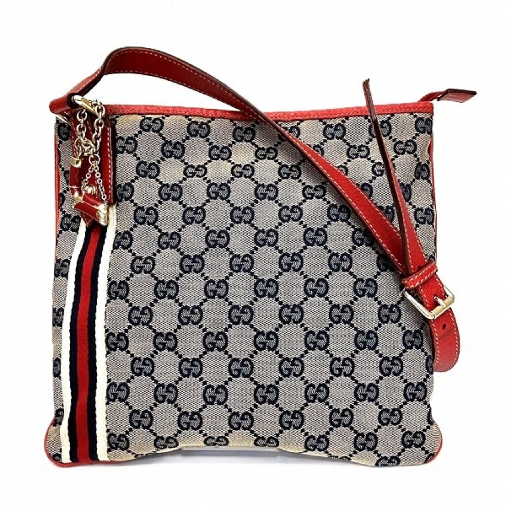 Gucci Sherry Line GG Canvas Shoulder Bag