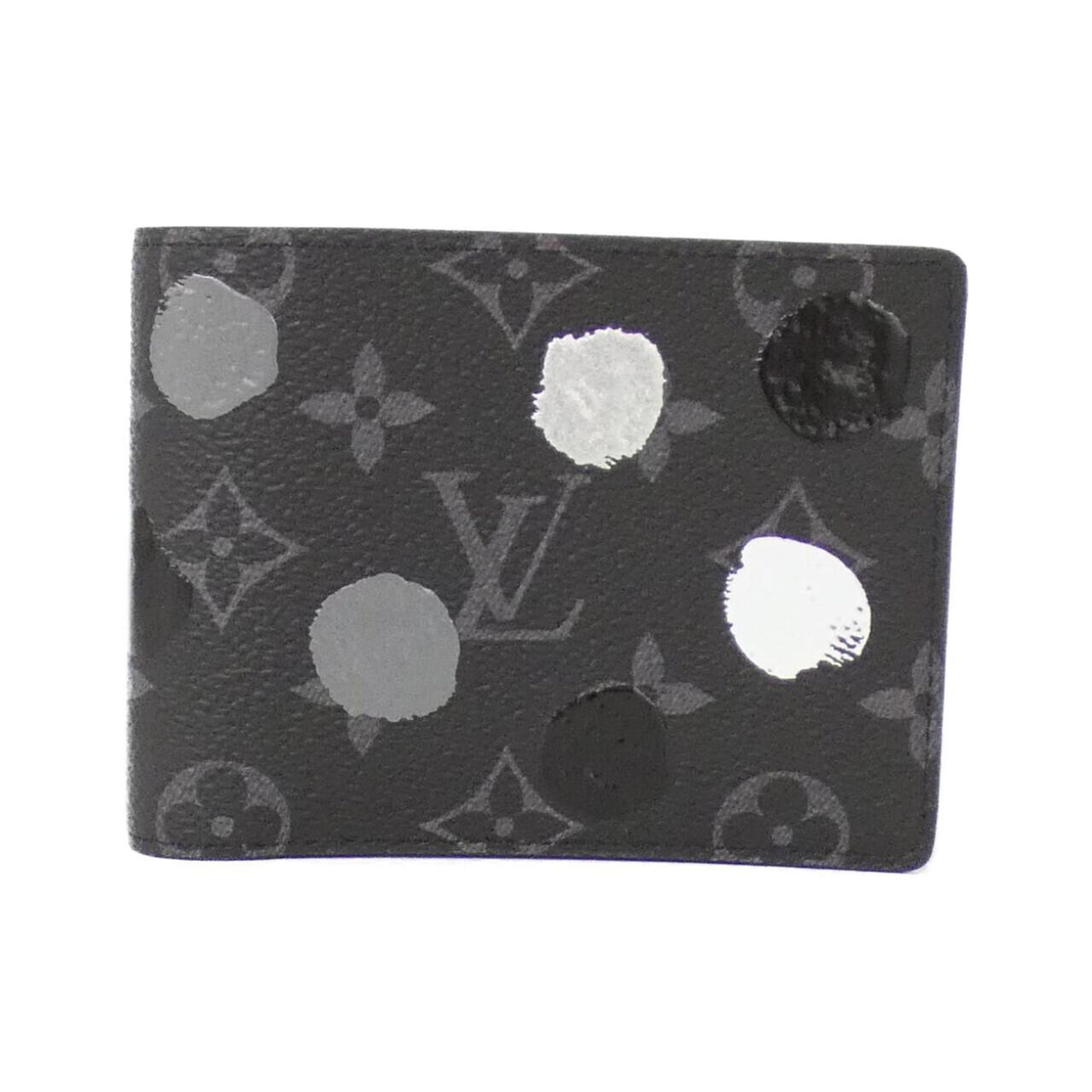 Louis Vuitton Monogram Eclipse (LV X YK) Portefeuille Multiple Billfold