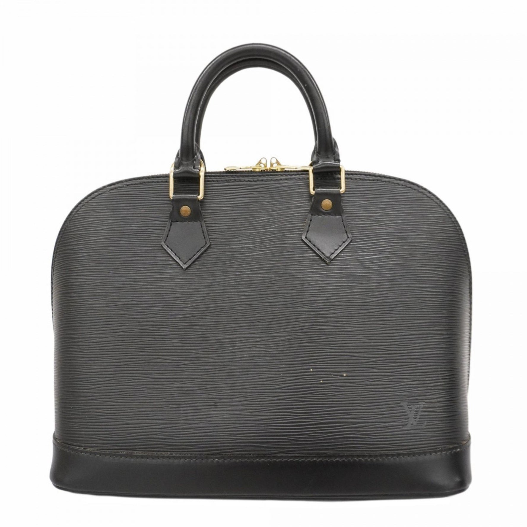 Louis Vuitton Epi Alma Handbag M52142 Noir Women's