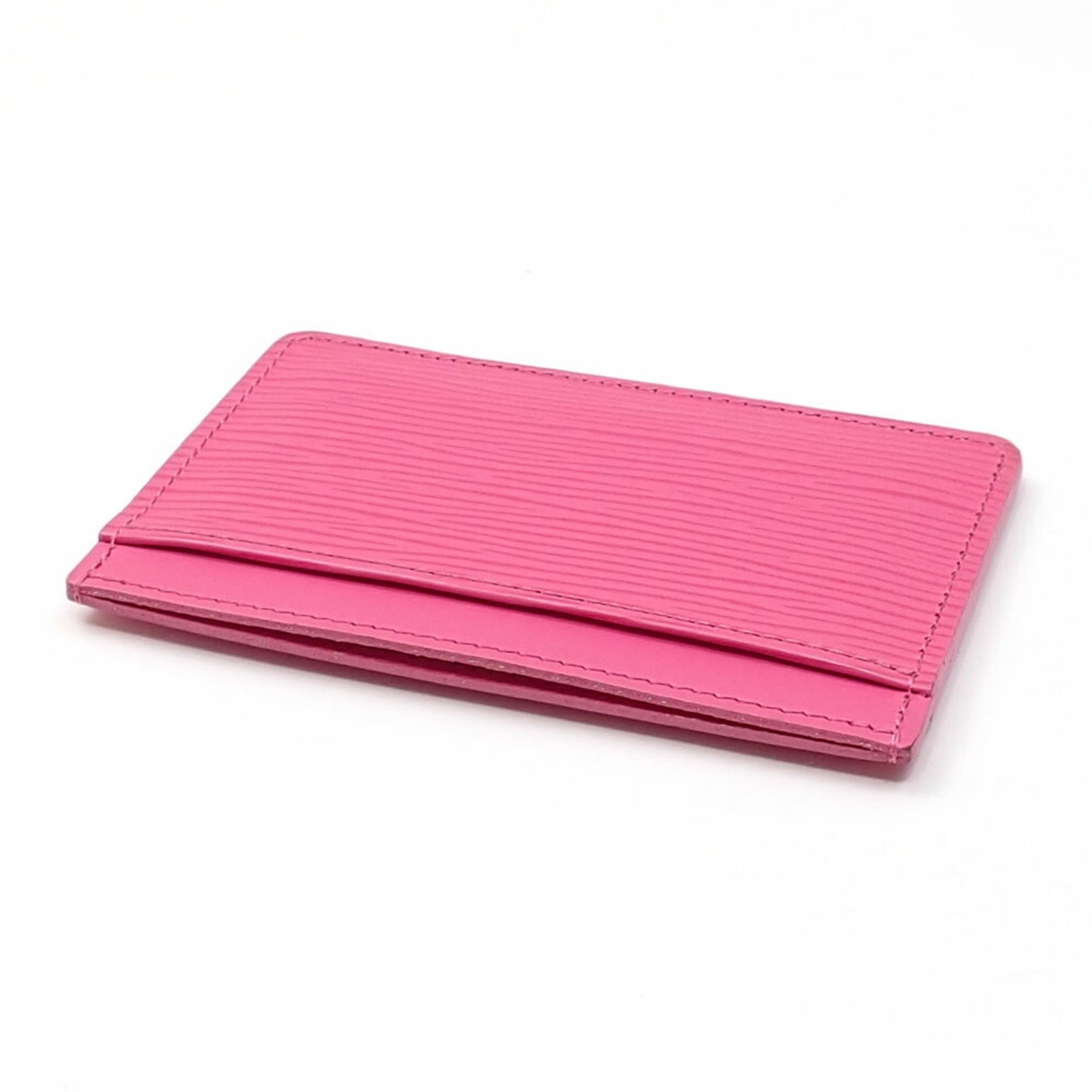 Louis Vuitton Card Case Epi Porte Carte Sample Women's M80109 Rose