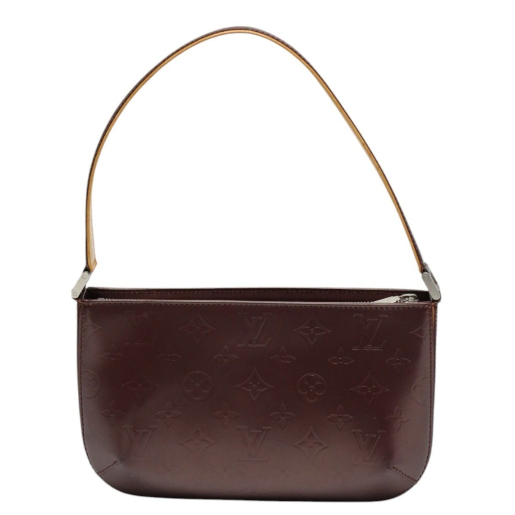 Louis Vuitton LOUIS VUITTON Handbag Bag Monogram Matte Faura M55146 Violet LV