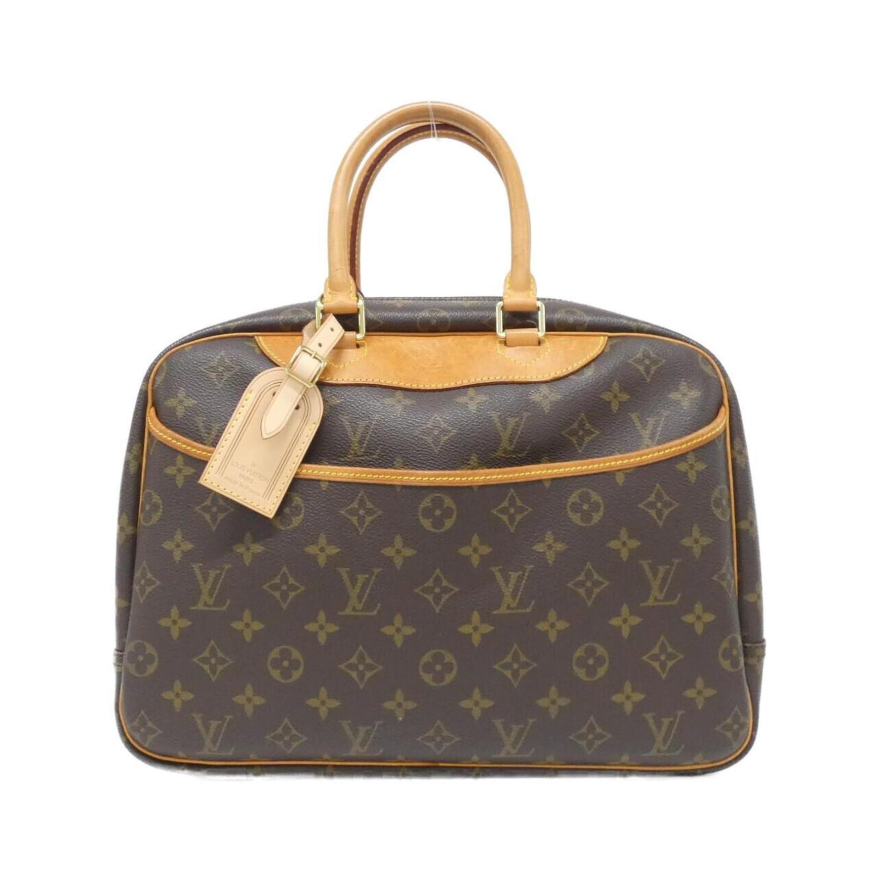 Louis Vuitton Monogram Bowling Vanity Handbag