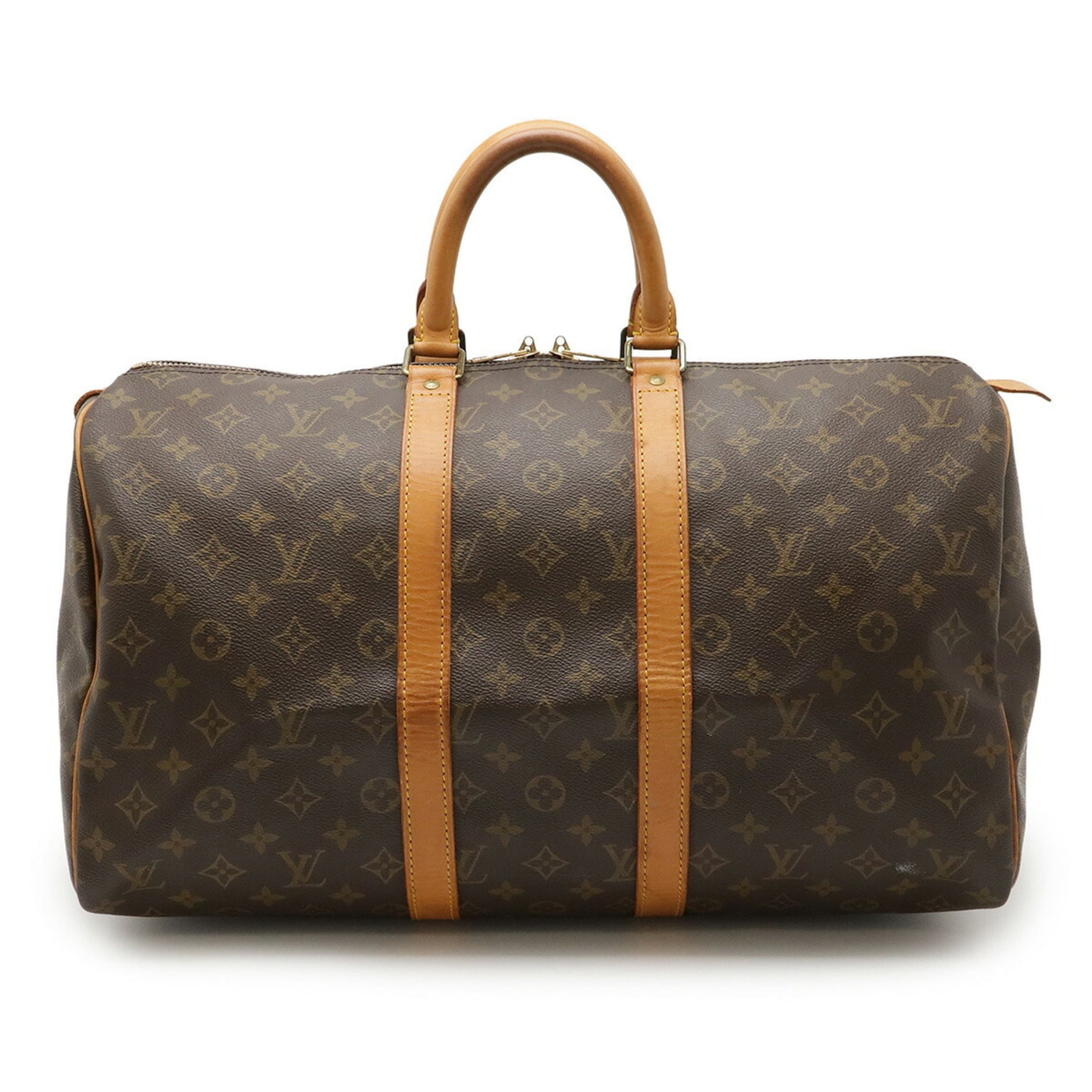 LOUIS VUITTON Monogram Keepall 45 Boston Bag, Handbag, Travel Bag