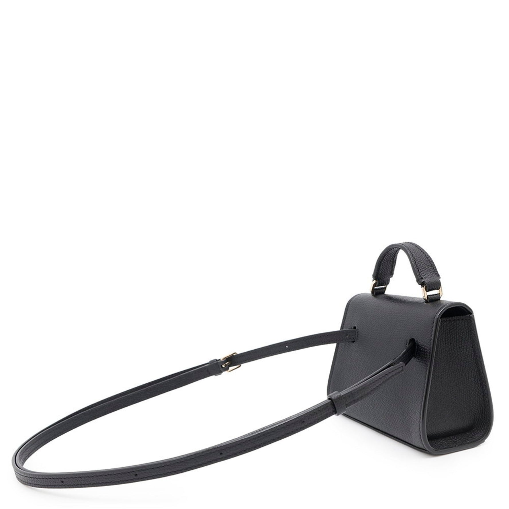 Valextra Body Bag Iside Belt Soft Calf Leather SGES0061028LOCPL99NN Black 3way