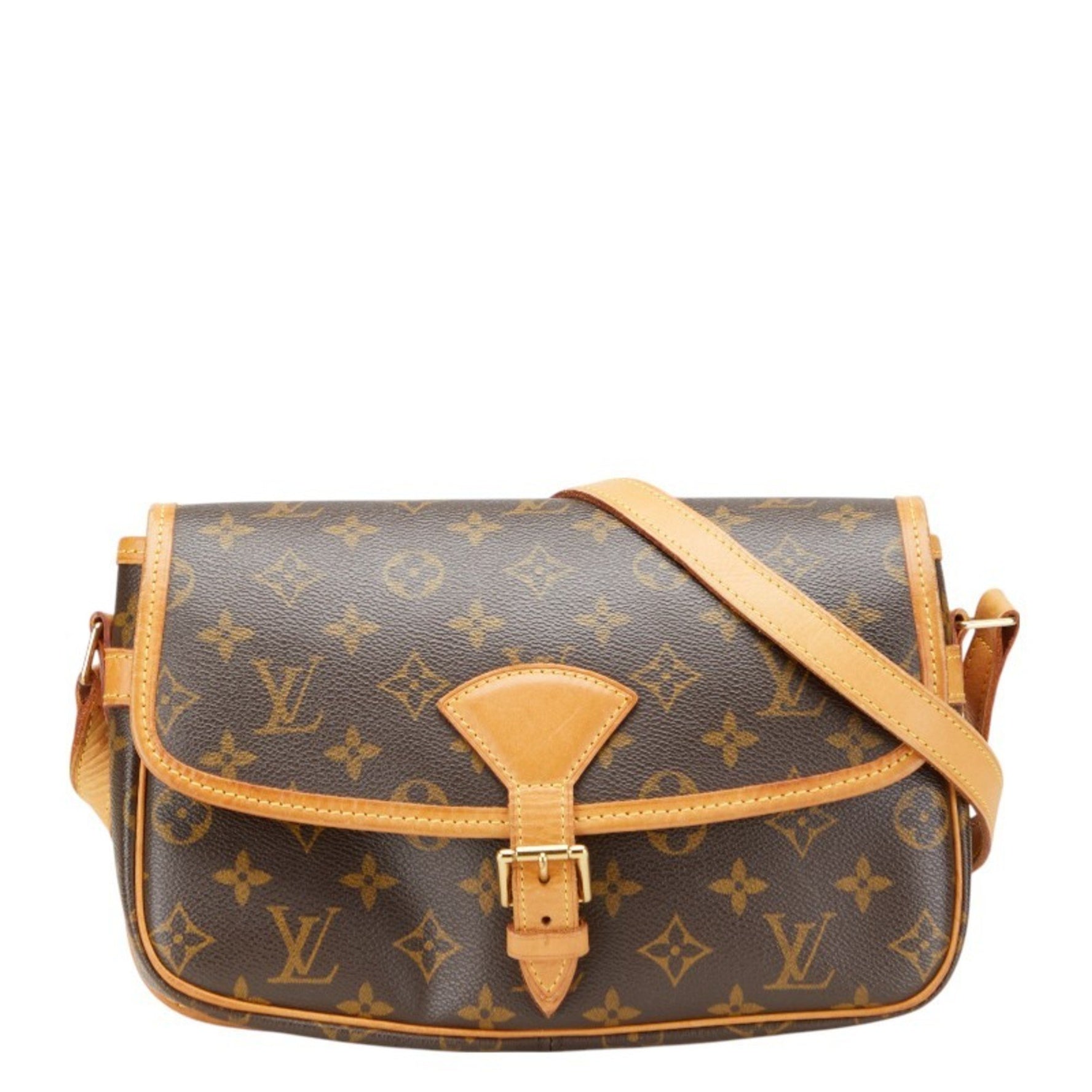 Louis Vuitton Monogram Sologne Shoulder Bag Leather LOUIS VUITTON