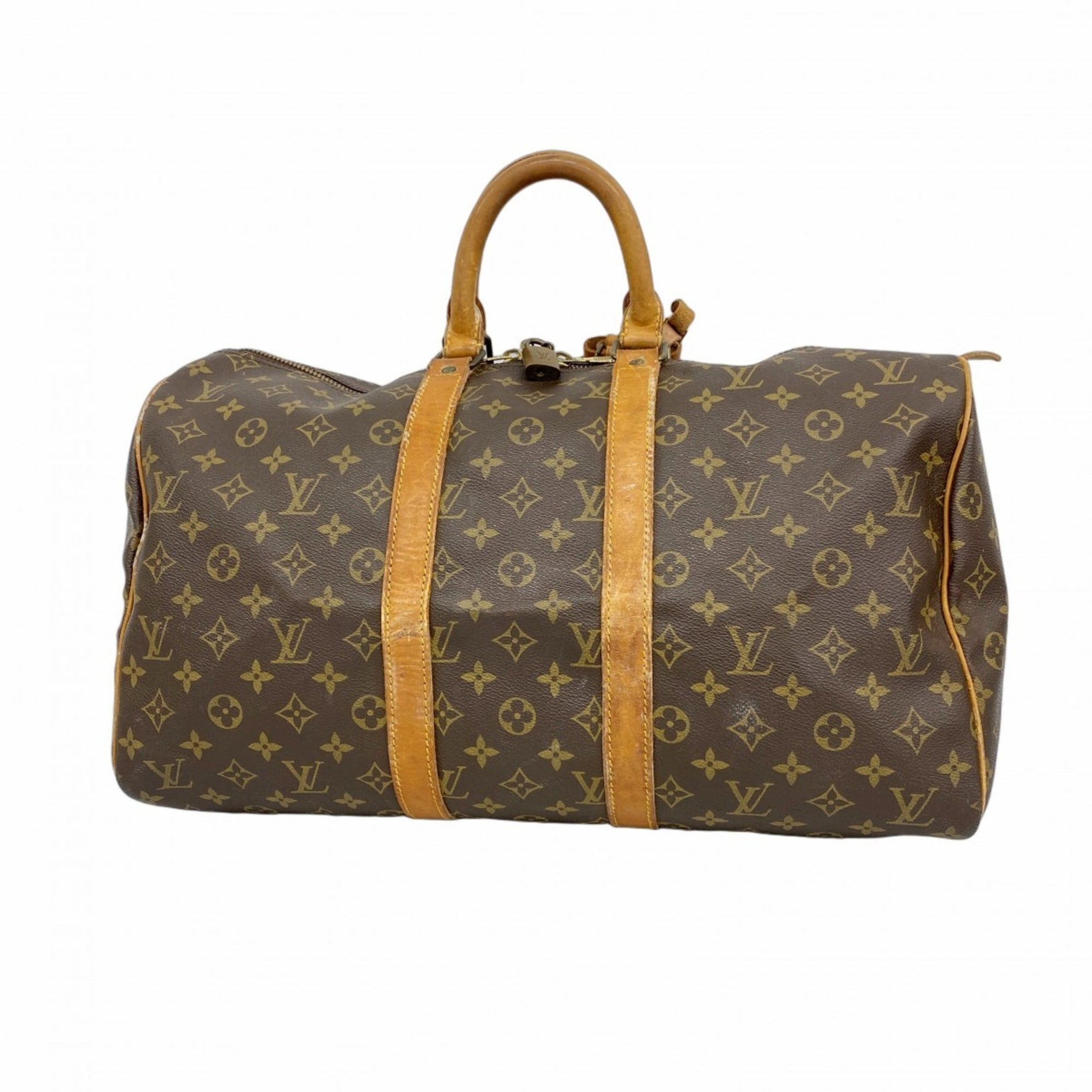 Louis Vuitton Monogram Keepall 45 Boston Bag Men's and