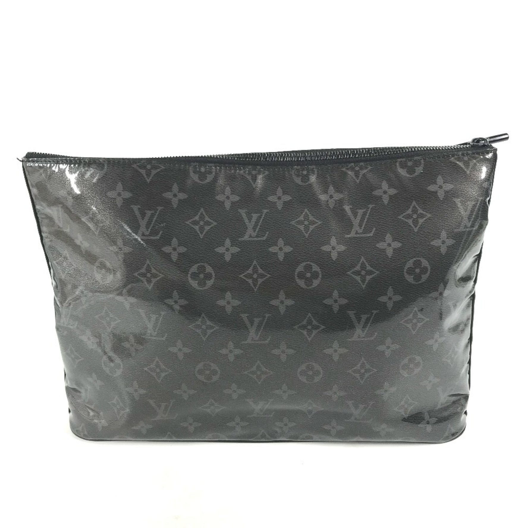 Louis Vuitton Monogram Eclipse Glaze Japan Tokyo Shinjuku Isetan Exclusive Pochette Cosmos Bag Pouch Clutch Vinyl Leather Men's