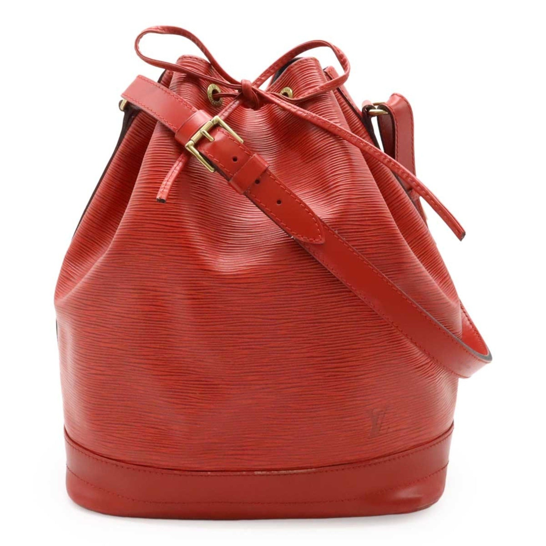 Louis Vuitton Epi Noe Shoulder Bag Leather Castilian Red