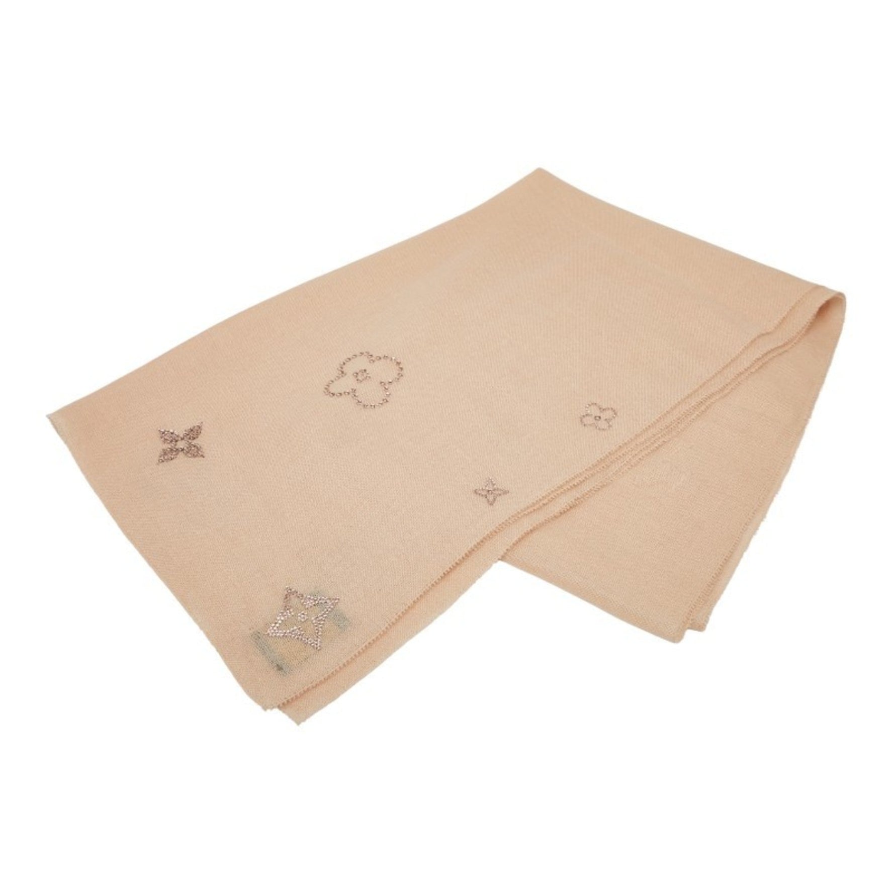 Louis Vuitton Rhinestone Etoile Monte Carlo Stole Cashmere LOUIS VUITTON