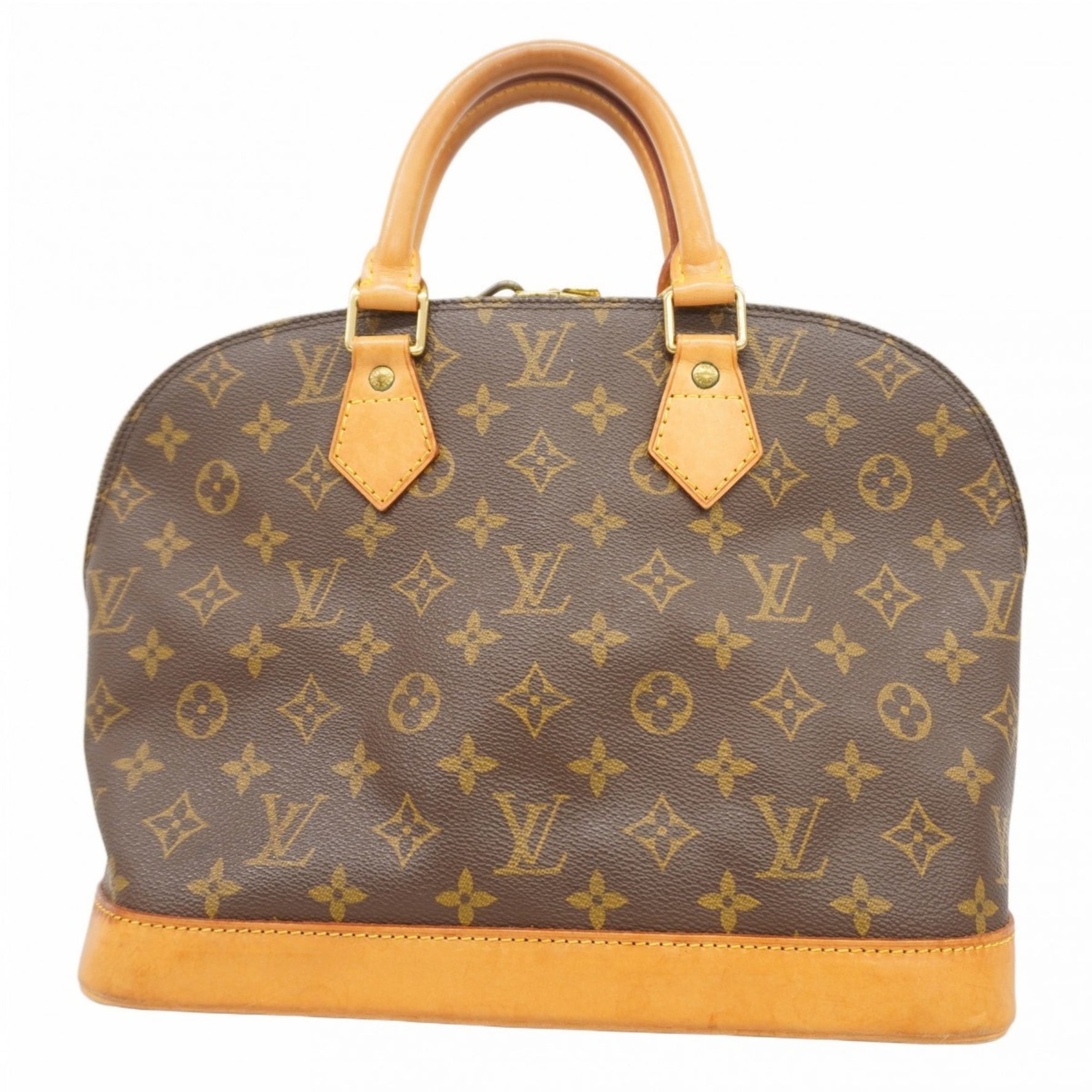 Louis Vuitton Monogram Alma Handbag M51130 Brown Women's