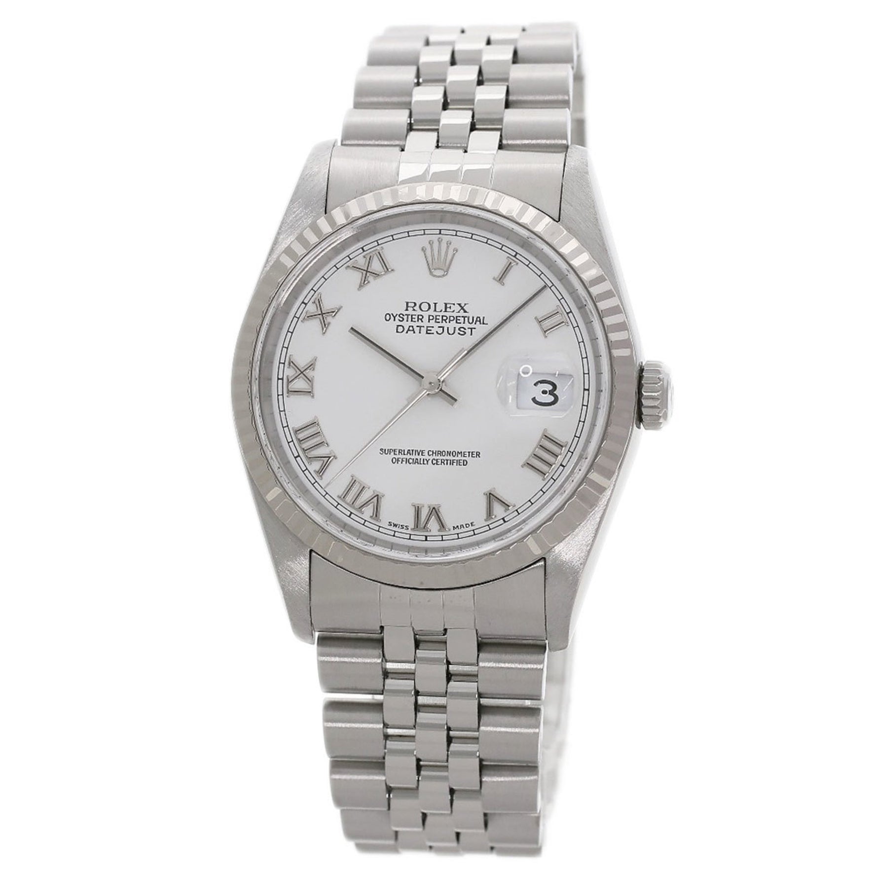 Rolex Datejust Watch Stainless