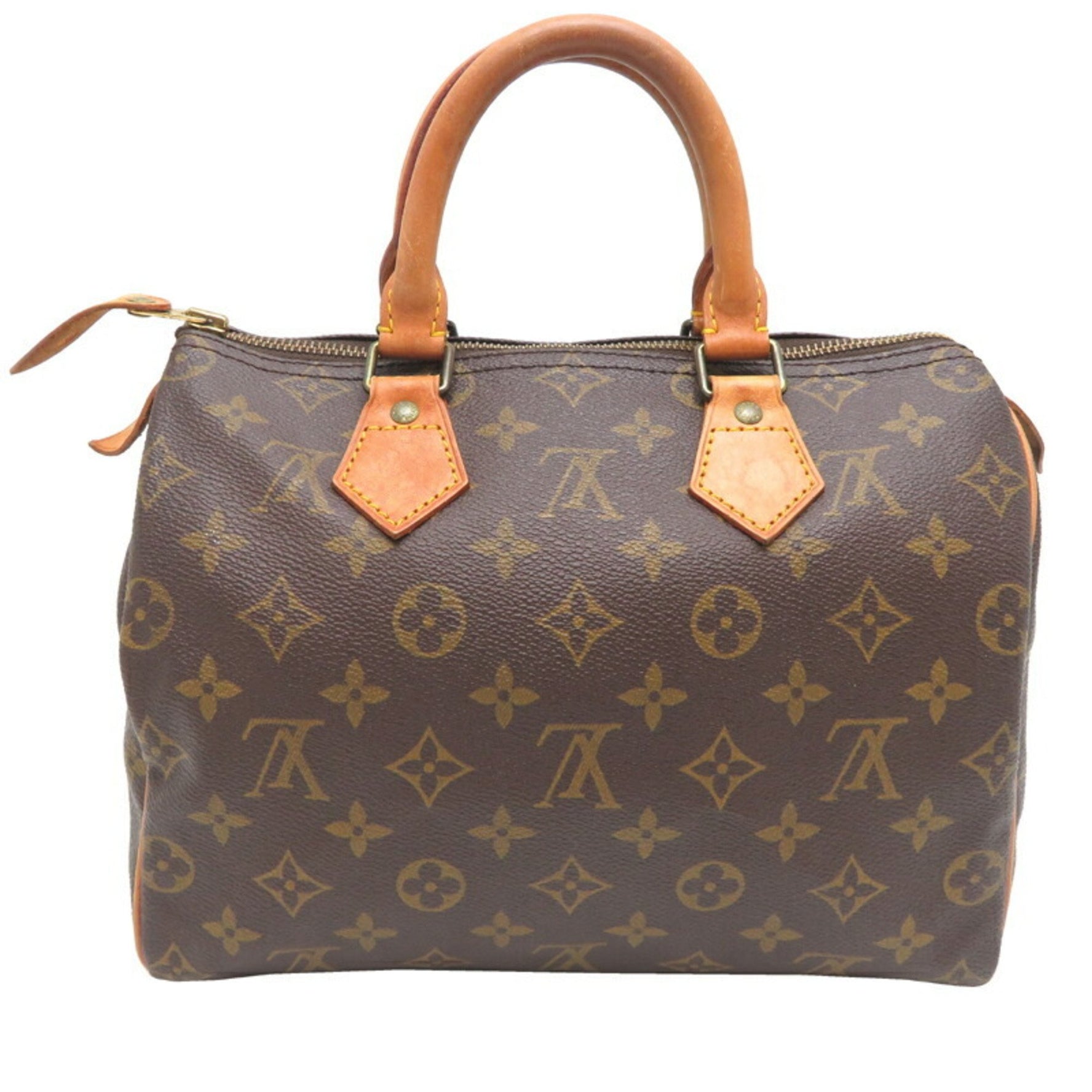 Louis Vuitton Speedy 25 Women's Boston Bag M41528 Monogram Brown
