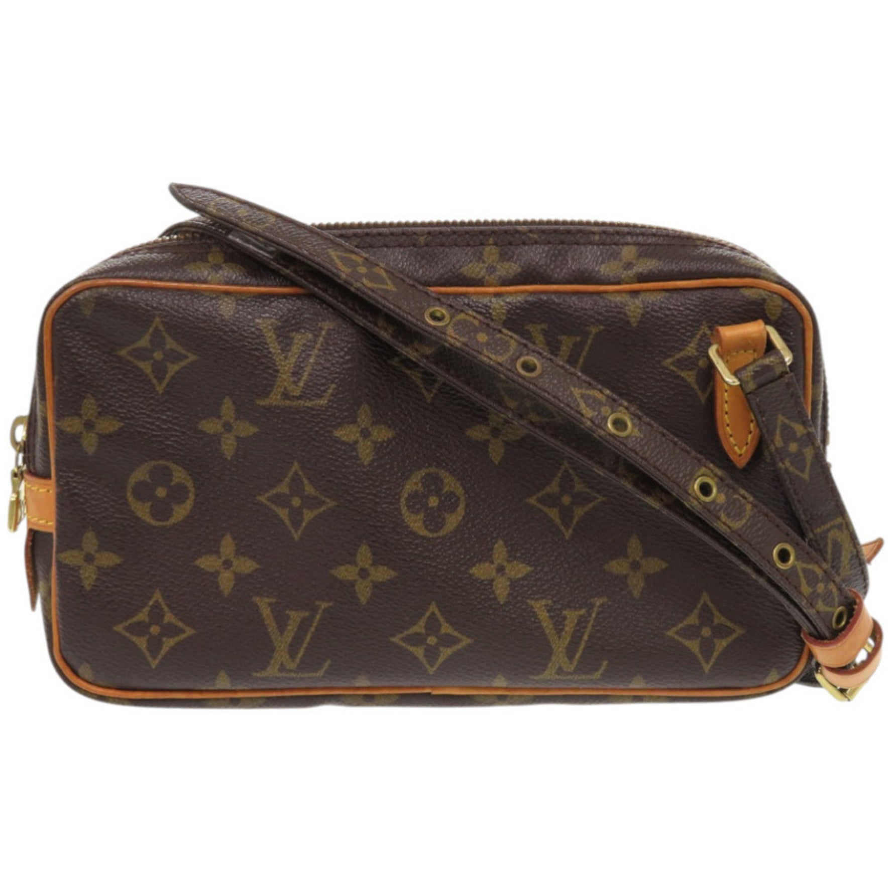 Louis Vuitton Marly Bandouliere Monogram Canvas LV Shoulder Bag 0675 LOUIS VUITTON