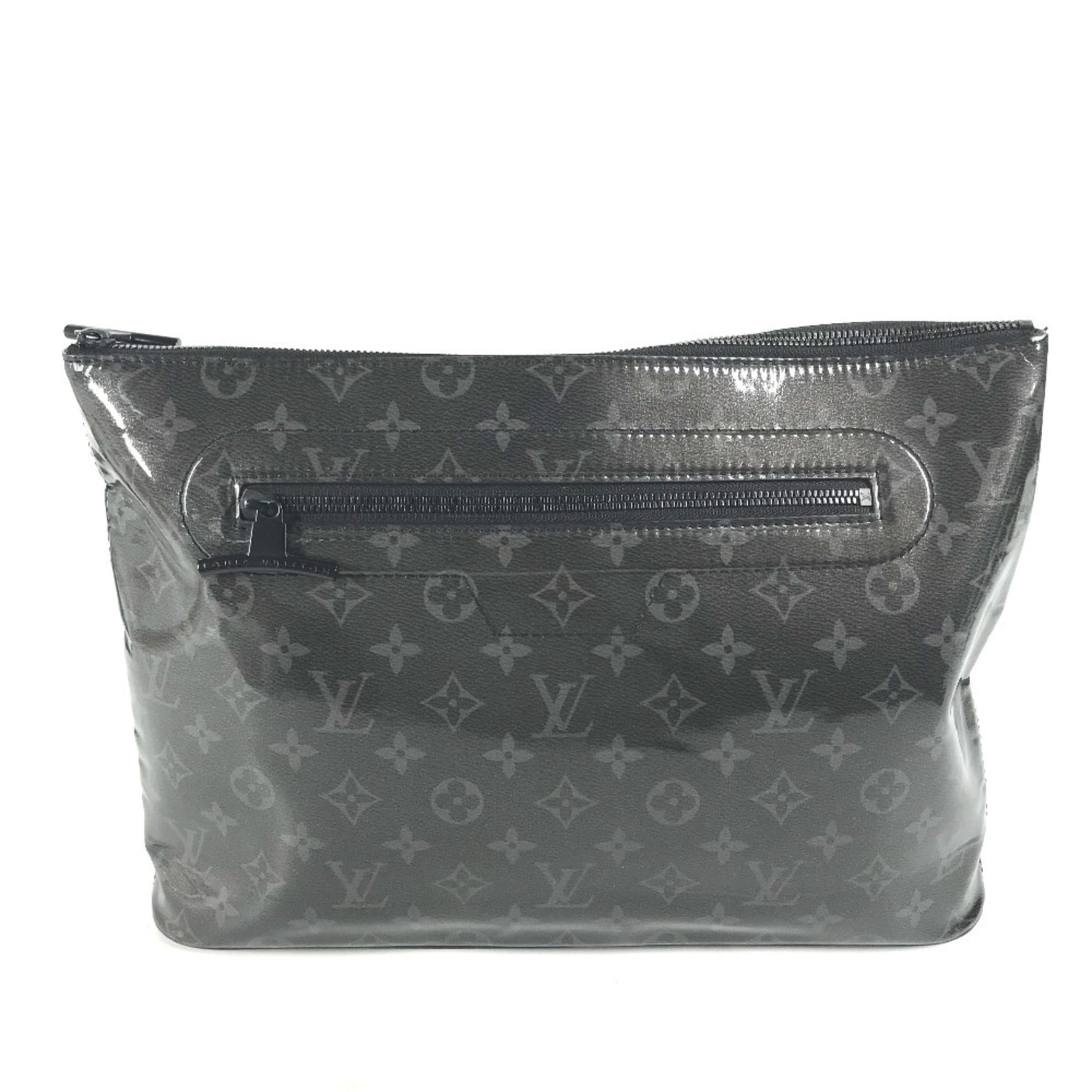 Louis Vuitton Monogram Eclipse Glaze Japan Tokyo Shinjuku Isetan Exclusive Pochette Cosmos Bag Pouch Clutch Vinyl Leather Men's