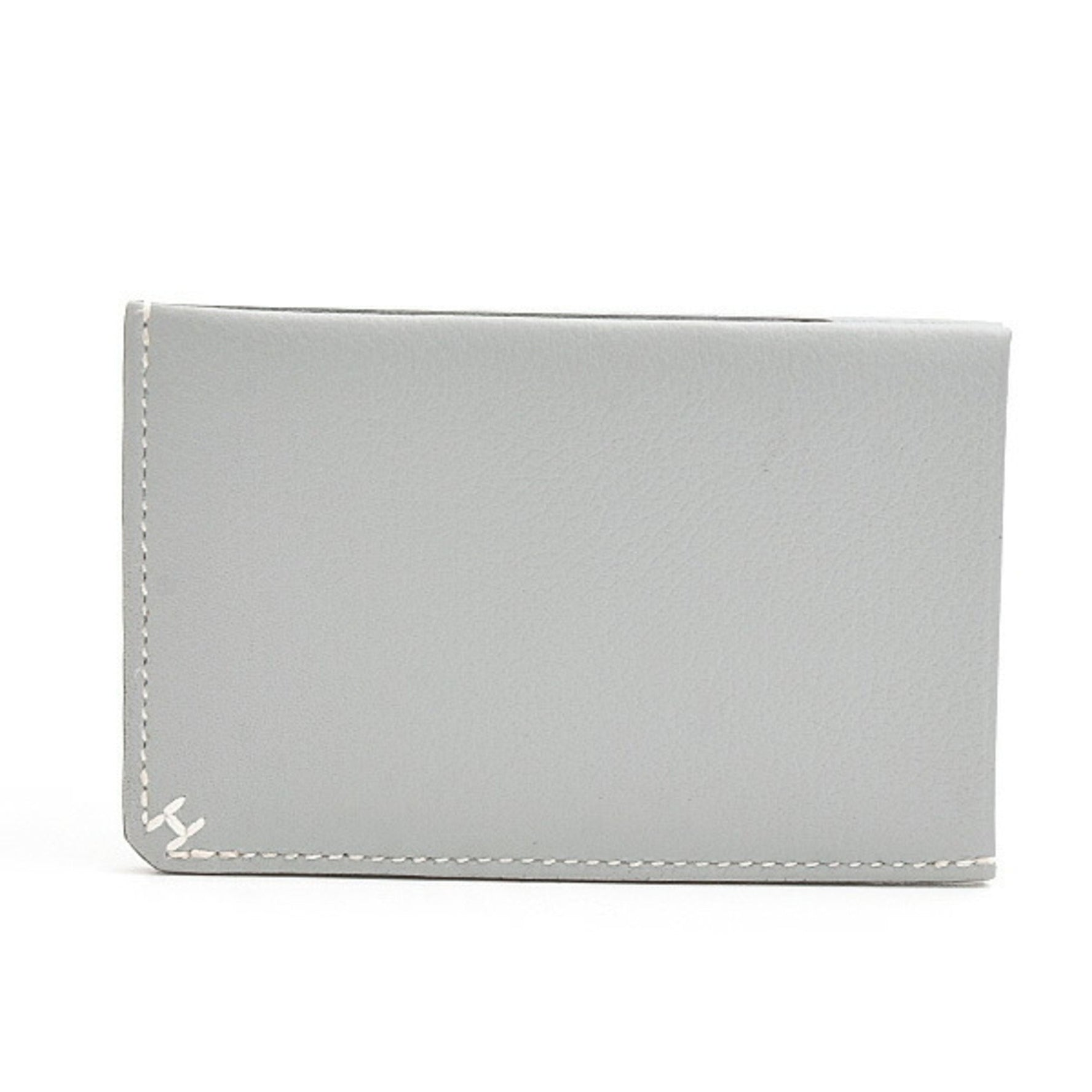 Hermès Business Card Holder/Card Case H Serie, Double Engraved, Evercolor, Gri Platinum, Gray, HERMES