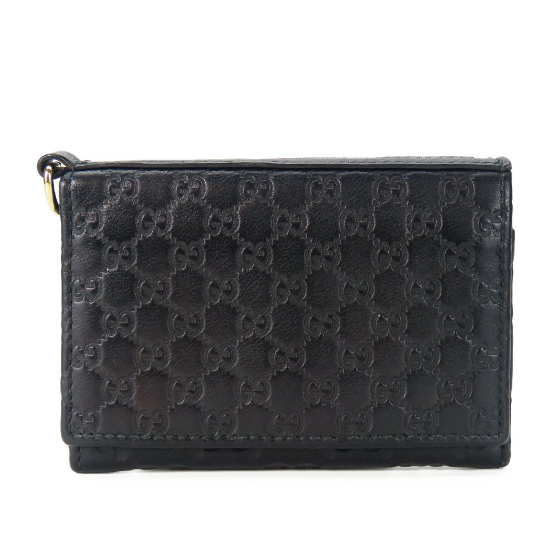 Gucci Business Card Holder/Card Case Shimmer Leather Holder Accessories Women Men