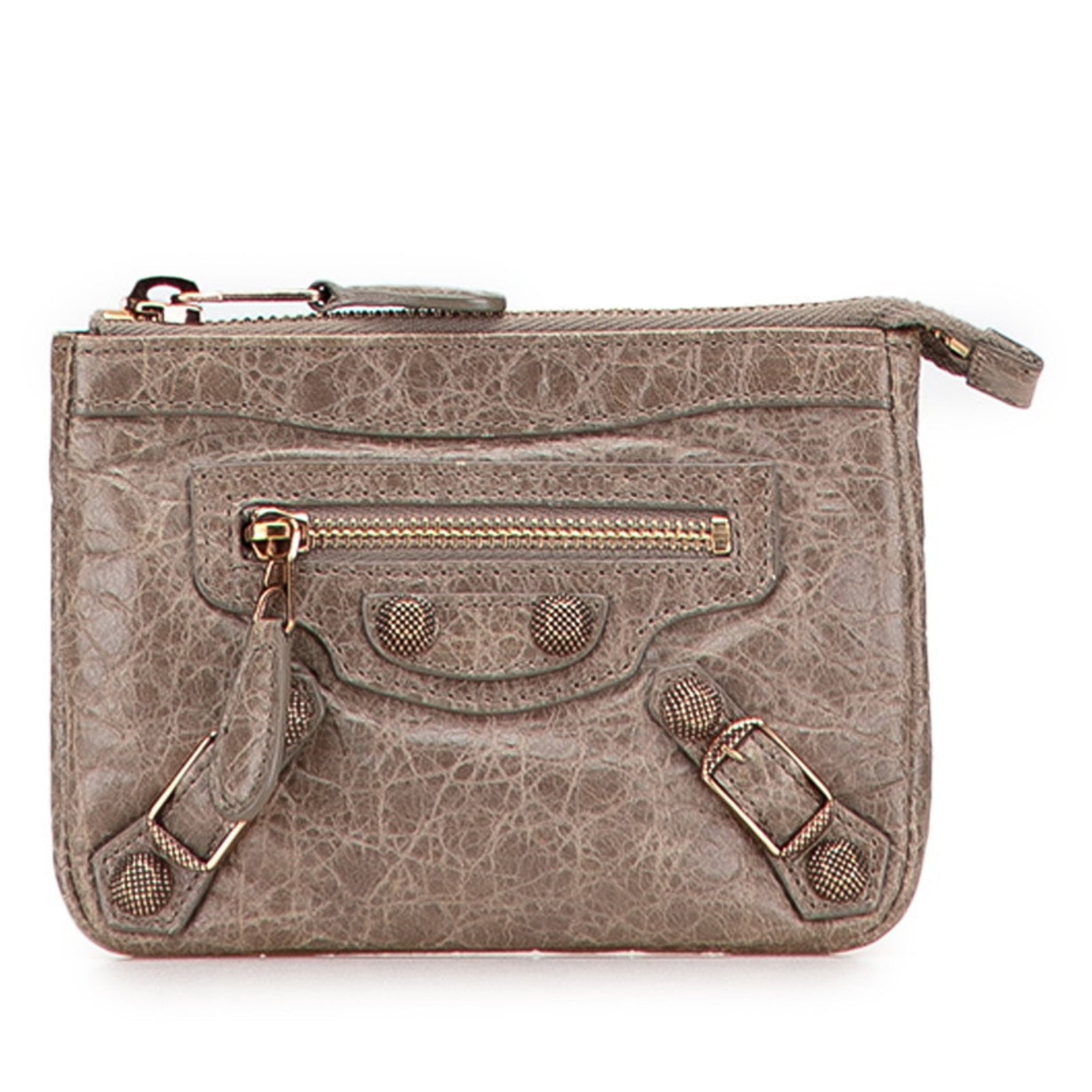 Balenciaga Giant Hip Pouch Coin Purse Leather