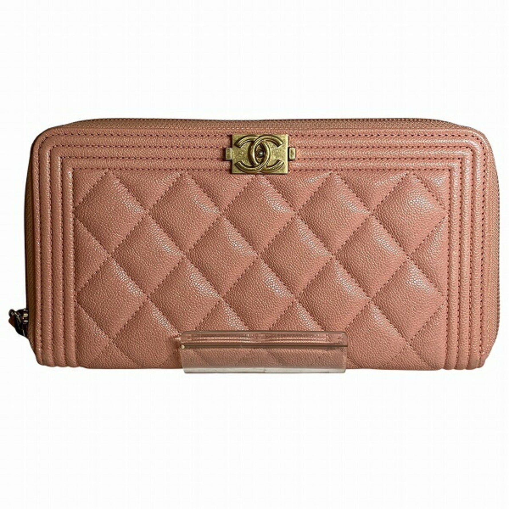 CHANEL Boy Round Long Wallet for Women