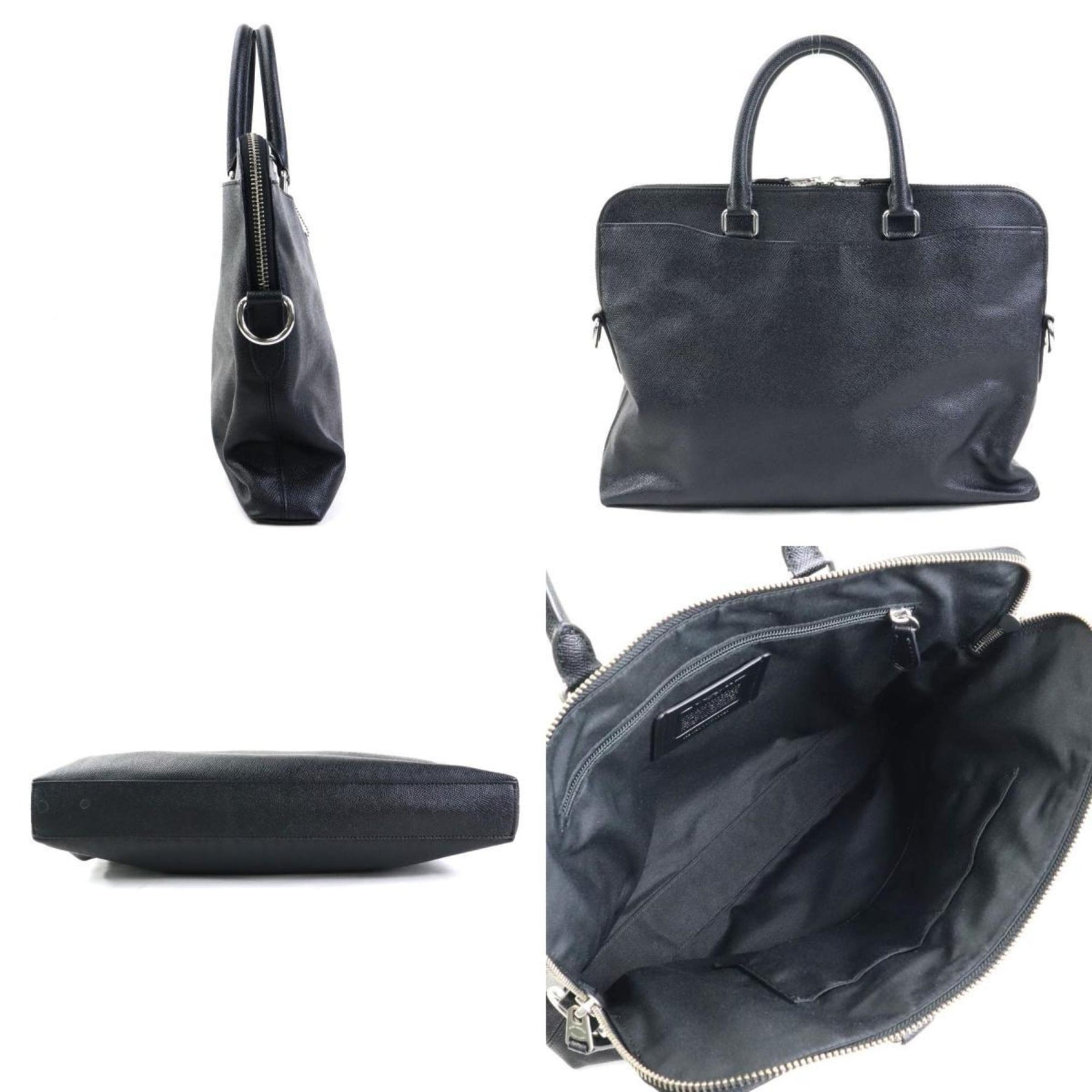 COACH handbag shoulder bag leather