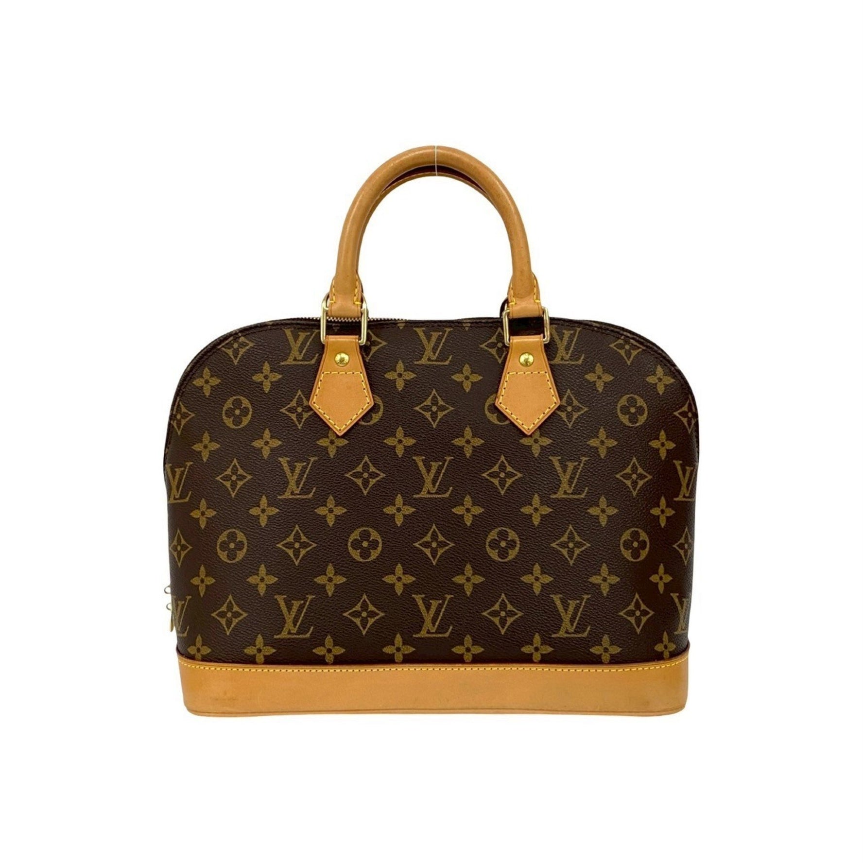LOUIS VUITTON Vintage Alma PM Monogram Leather Handbag/Boston Bag