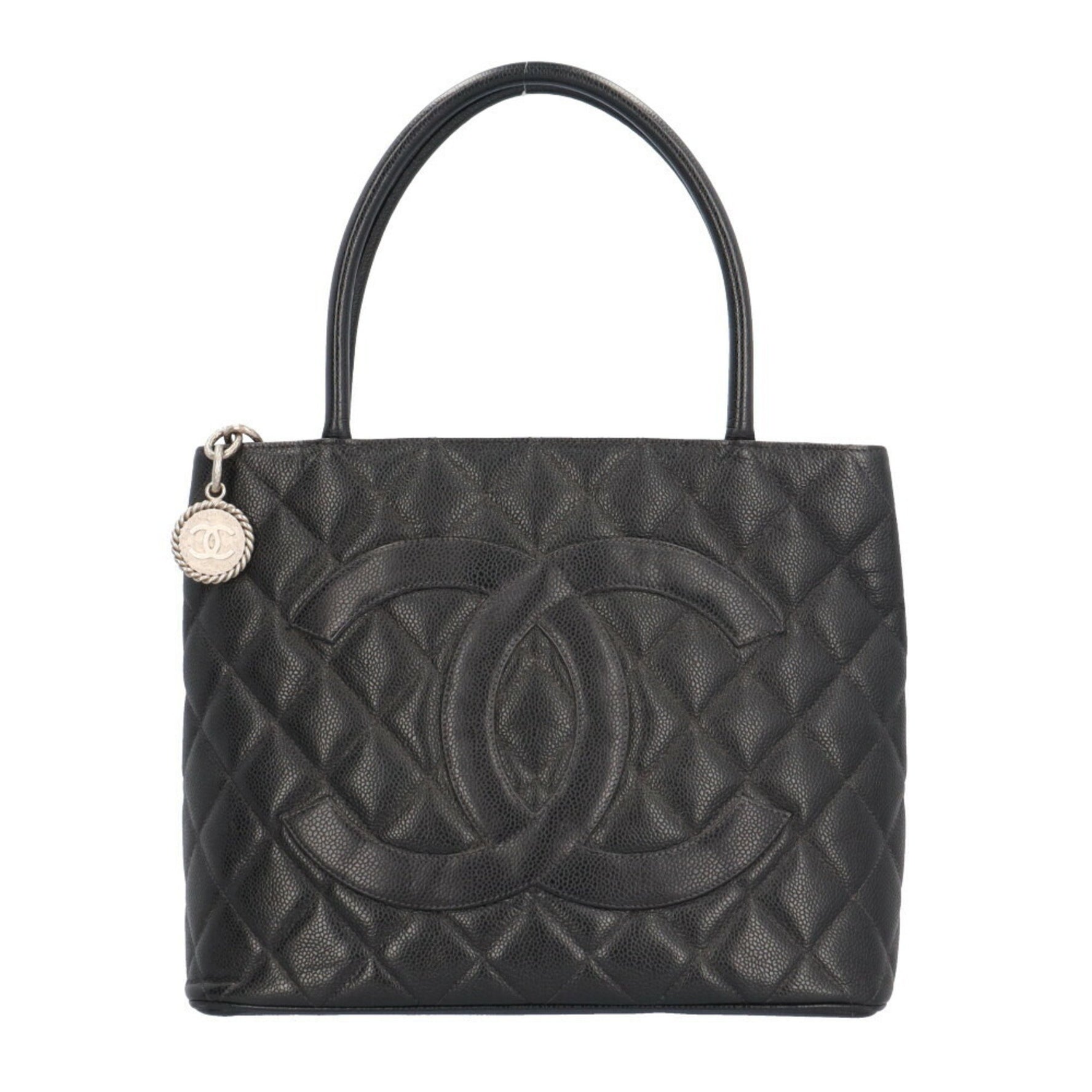 CHANEL Reproduction Tote Bag Caviar Skin