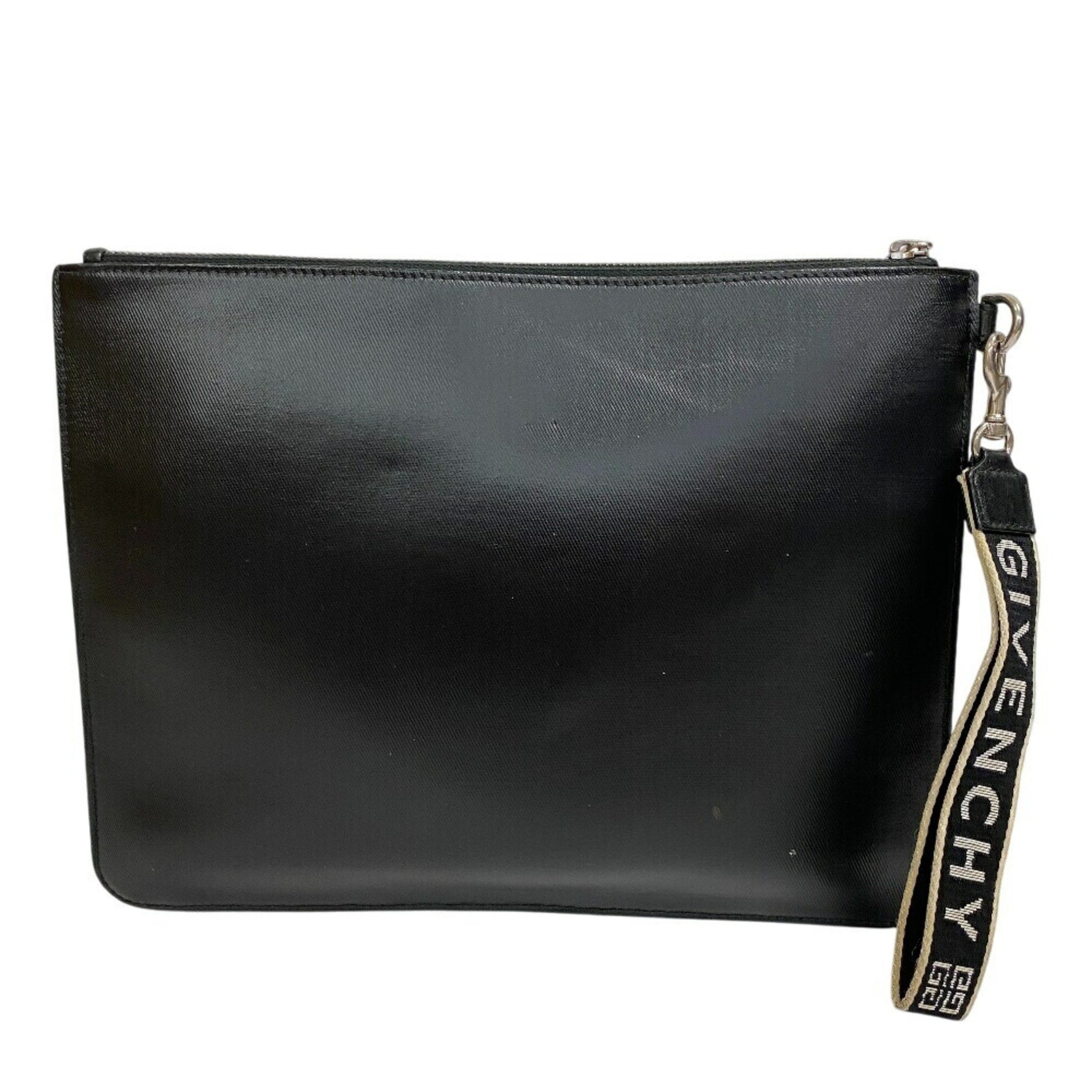 GIVENCHY Second Bag, Pouch, Strap Clutch Bag - Black